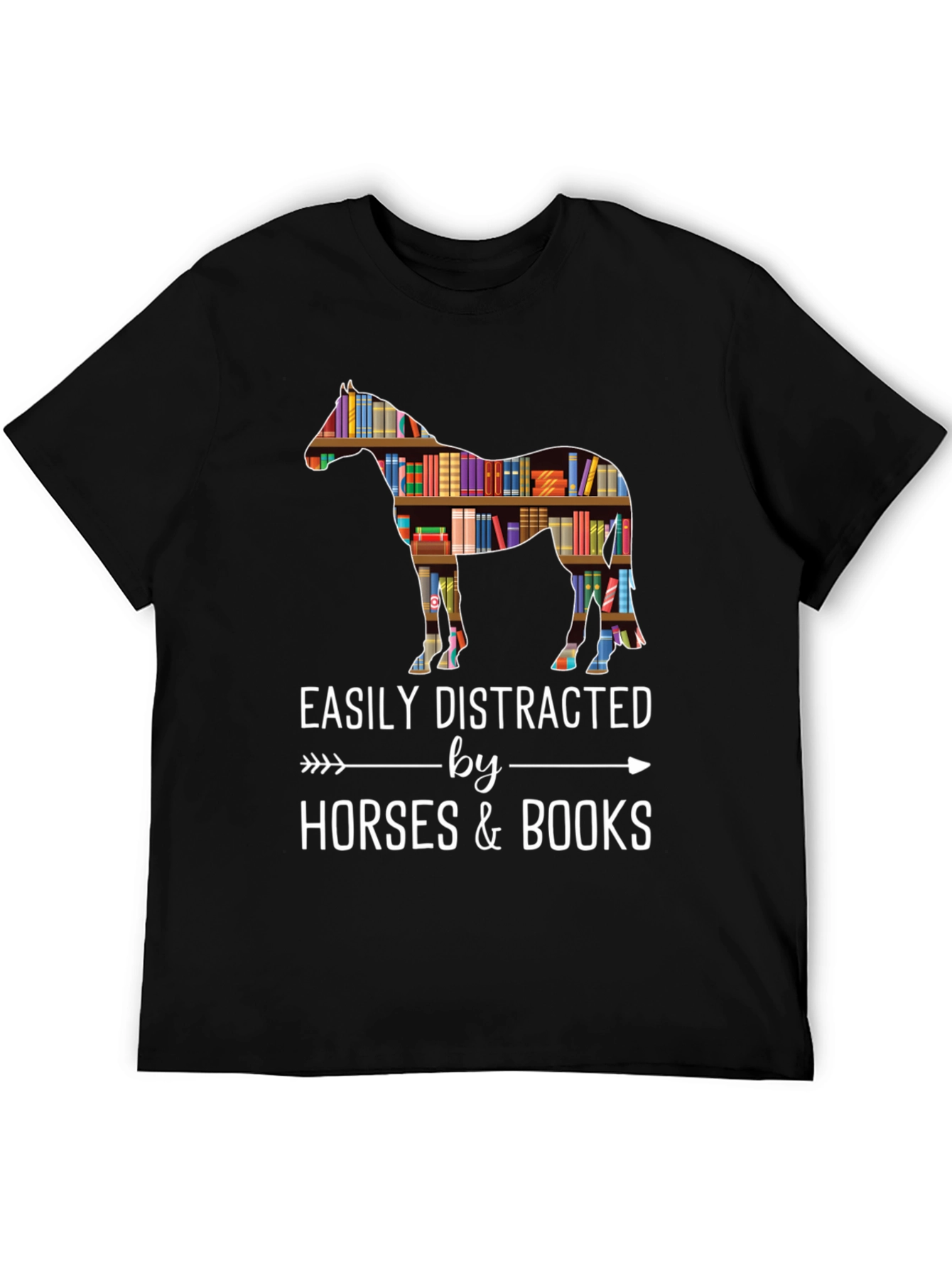 Horse & Books T-Shirt