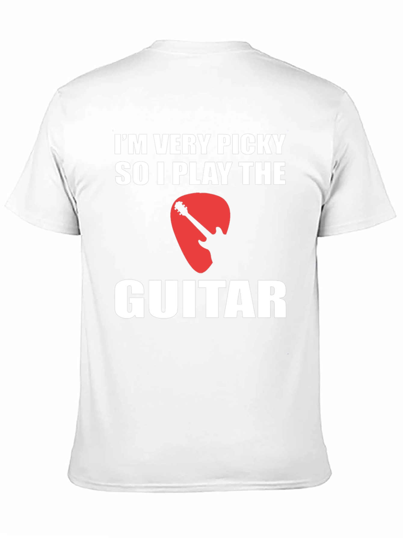 Funny Guitar Player T-Shirt - Im Very Picky