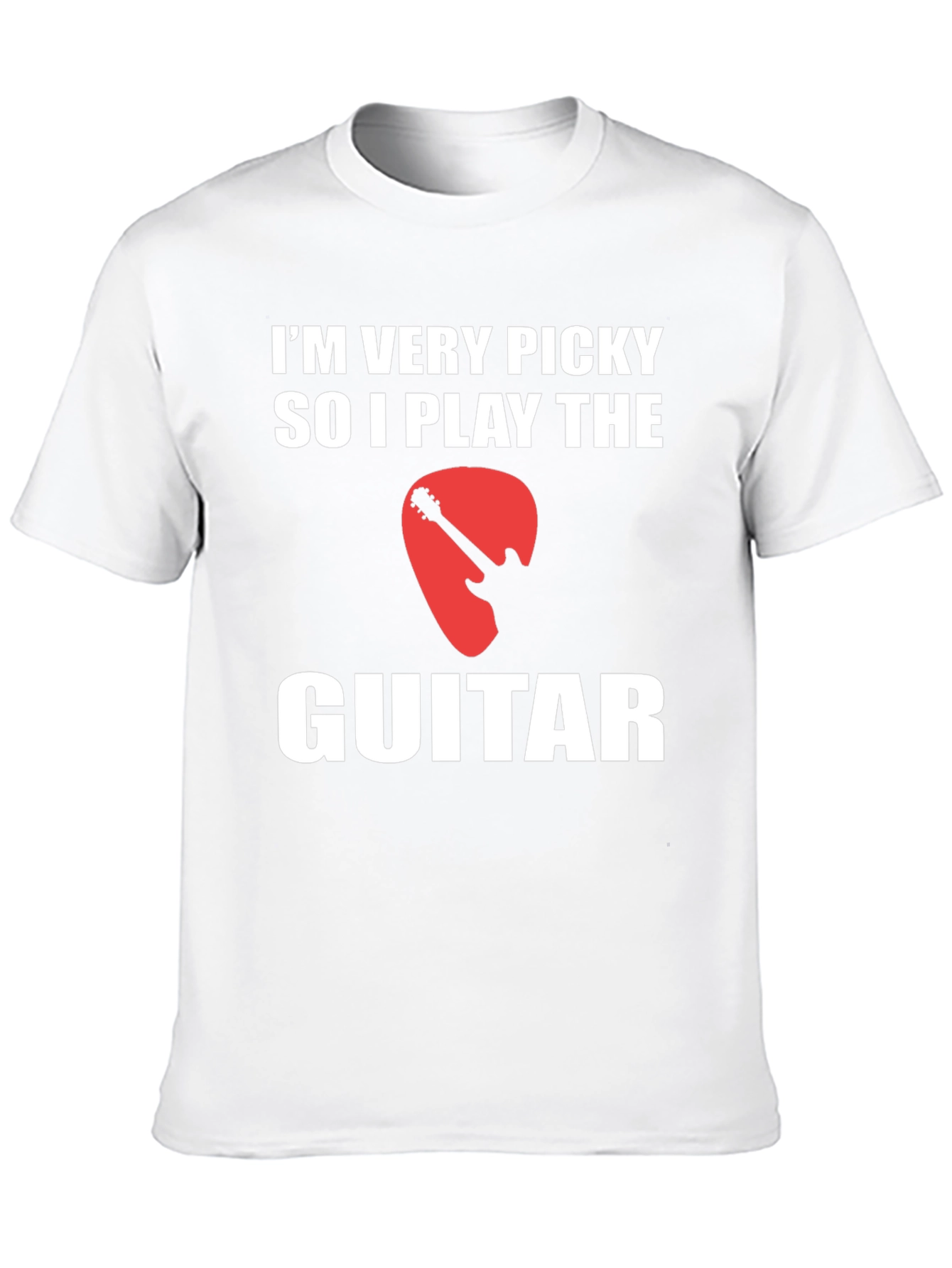 Funny Guitar Player T-Shirt - Im Very Picky