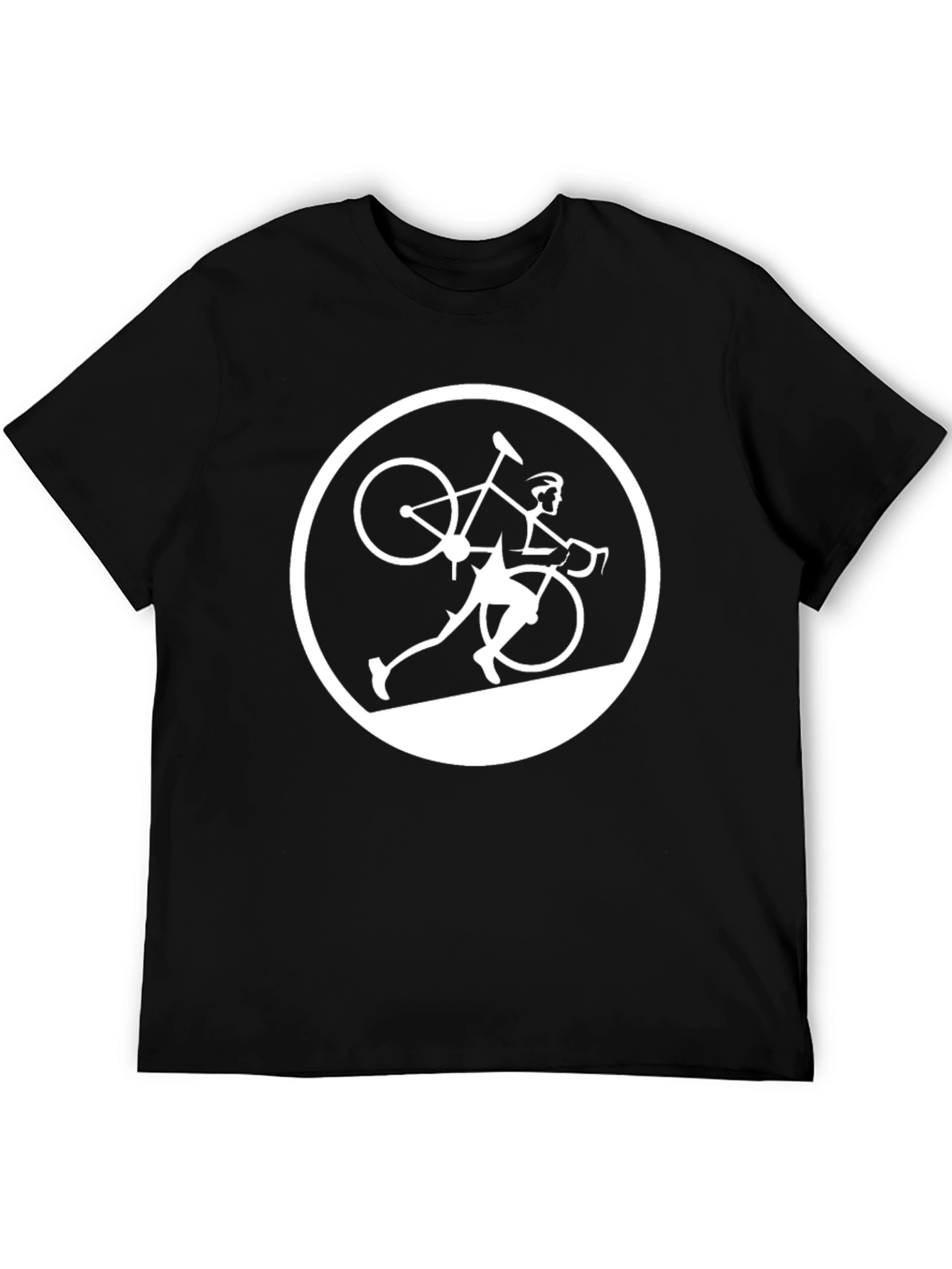 Cyclist Run Bike T-Shirt
