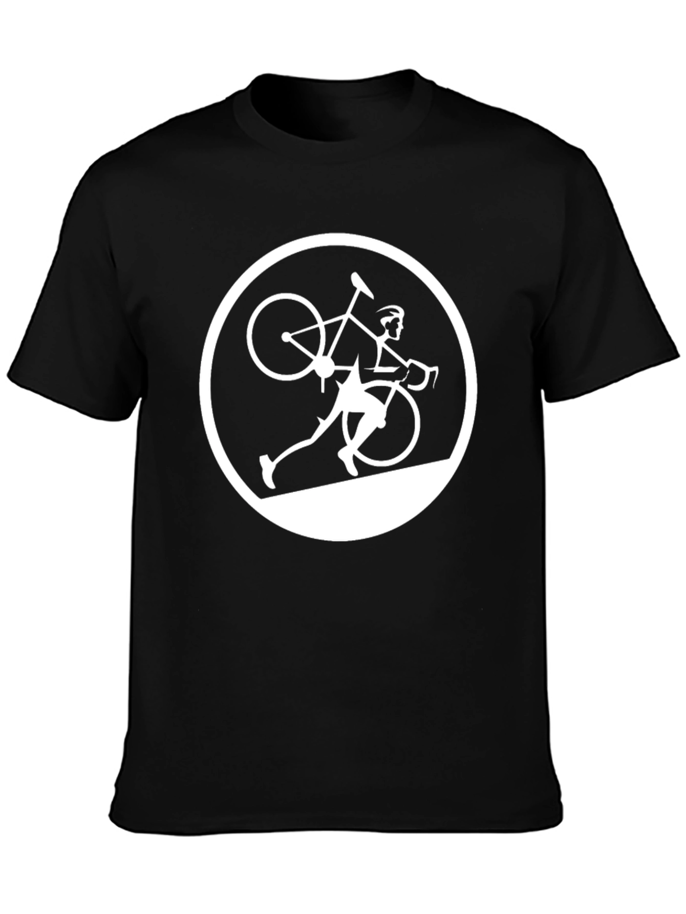 Cyclist Run Bike T-Shirt