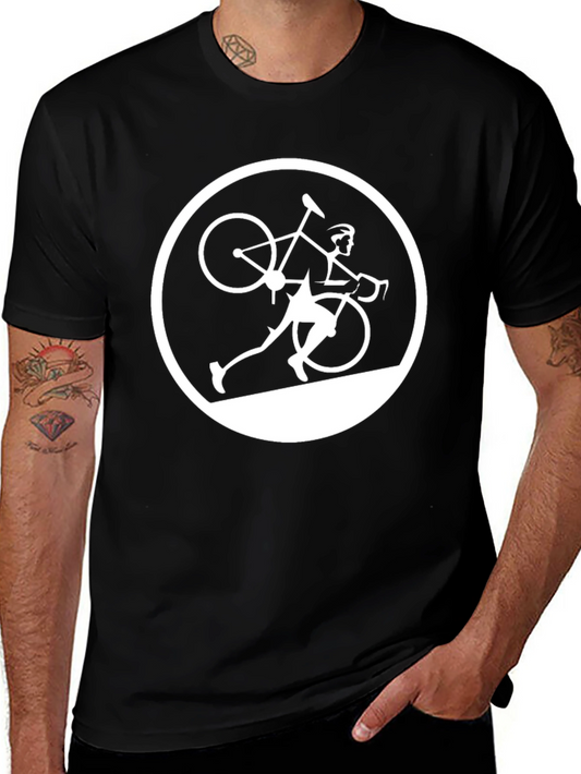 Cyclist Run Bike T-Shirt