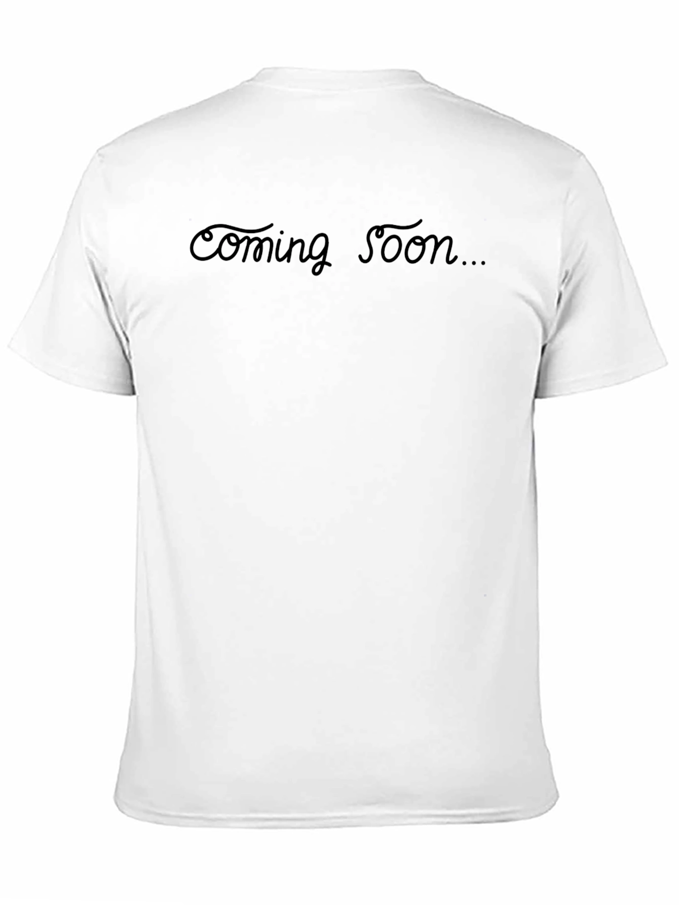 Coming Soon Black T-Shirt