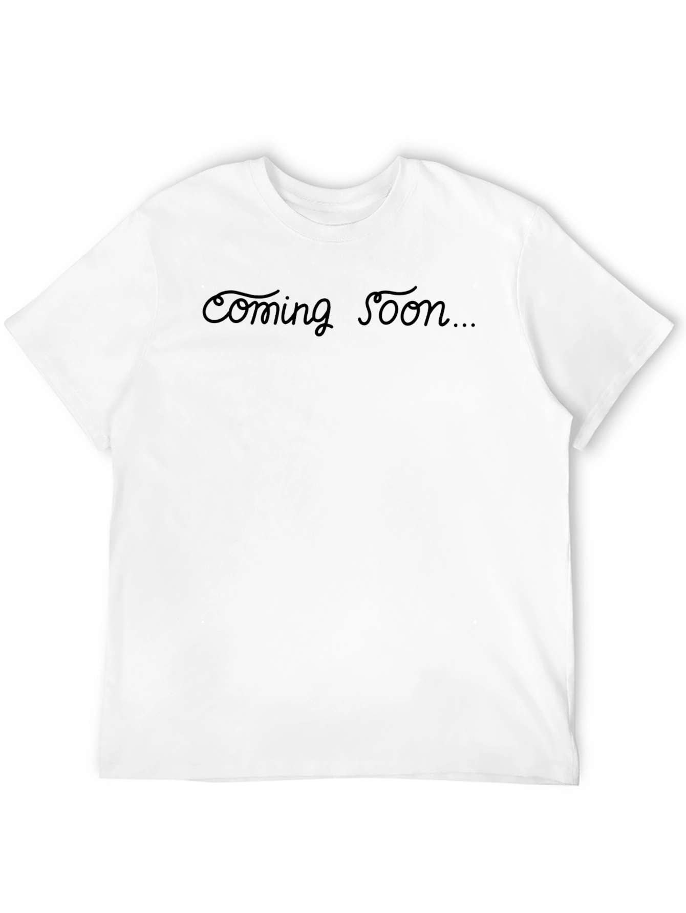 Coming Soon Black T-Shirt