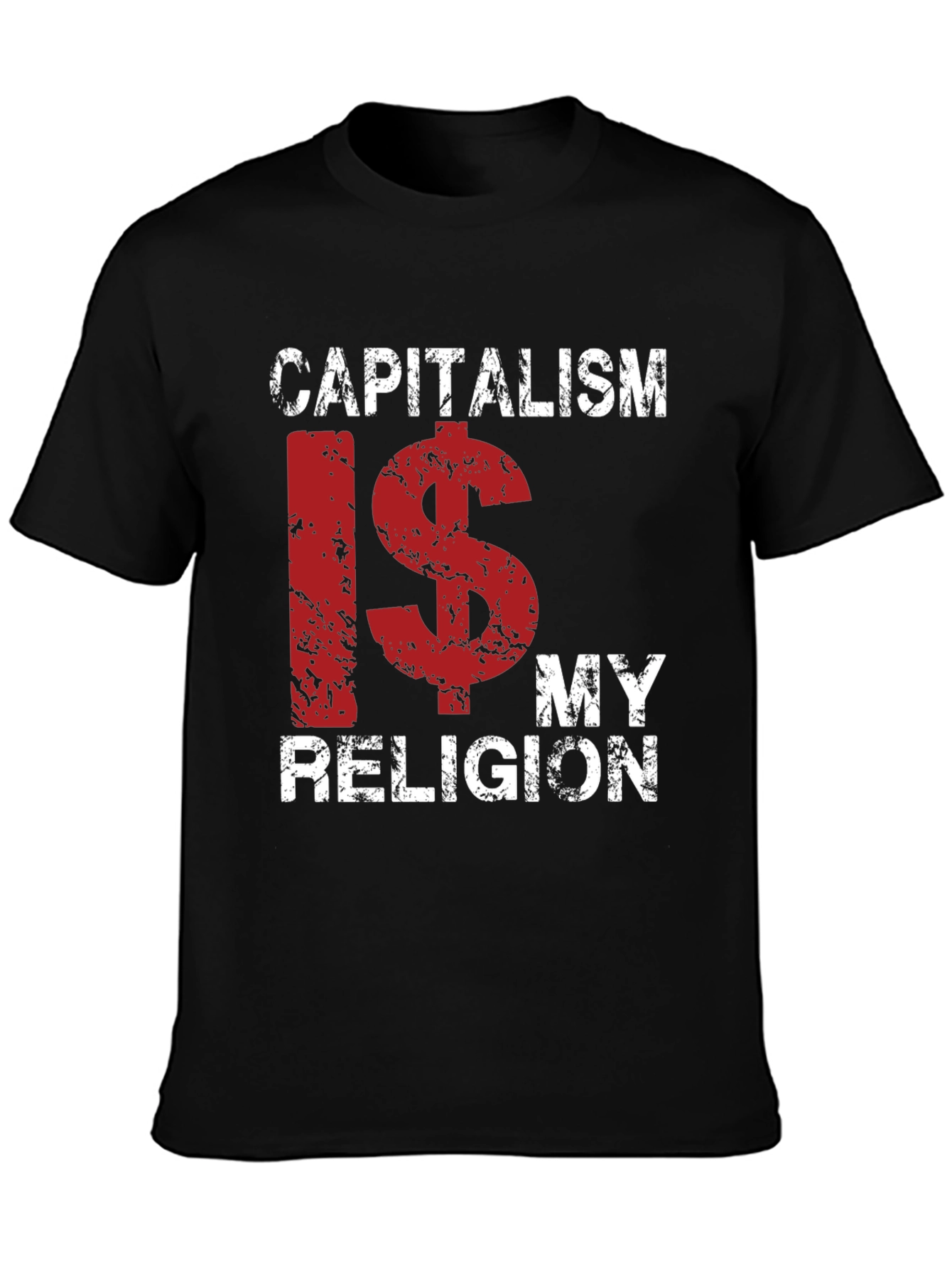 Capitalism is My Religion Graphic T-Shirt
