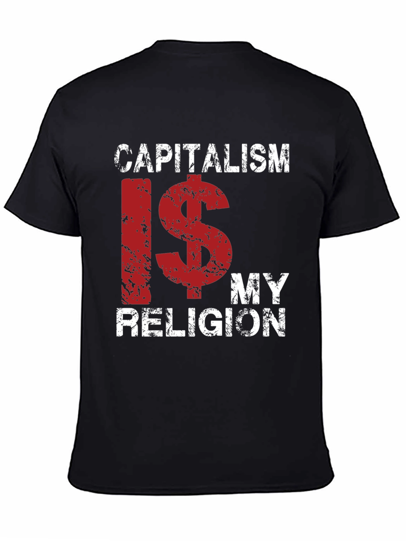 Capitalism is My Religion Graphic T-Shirt