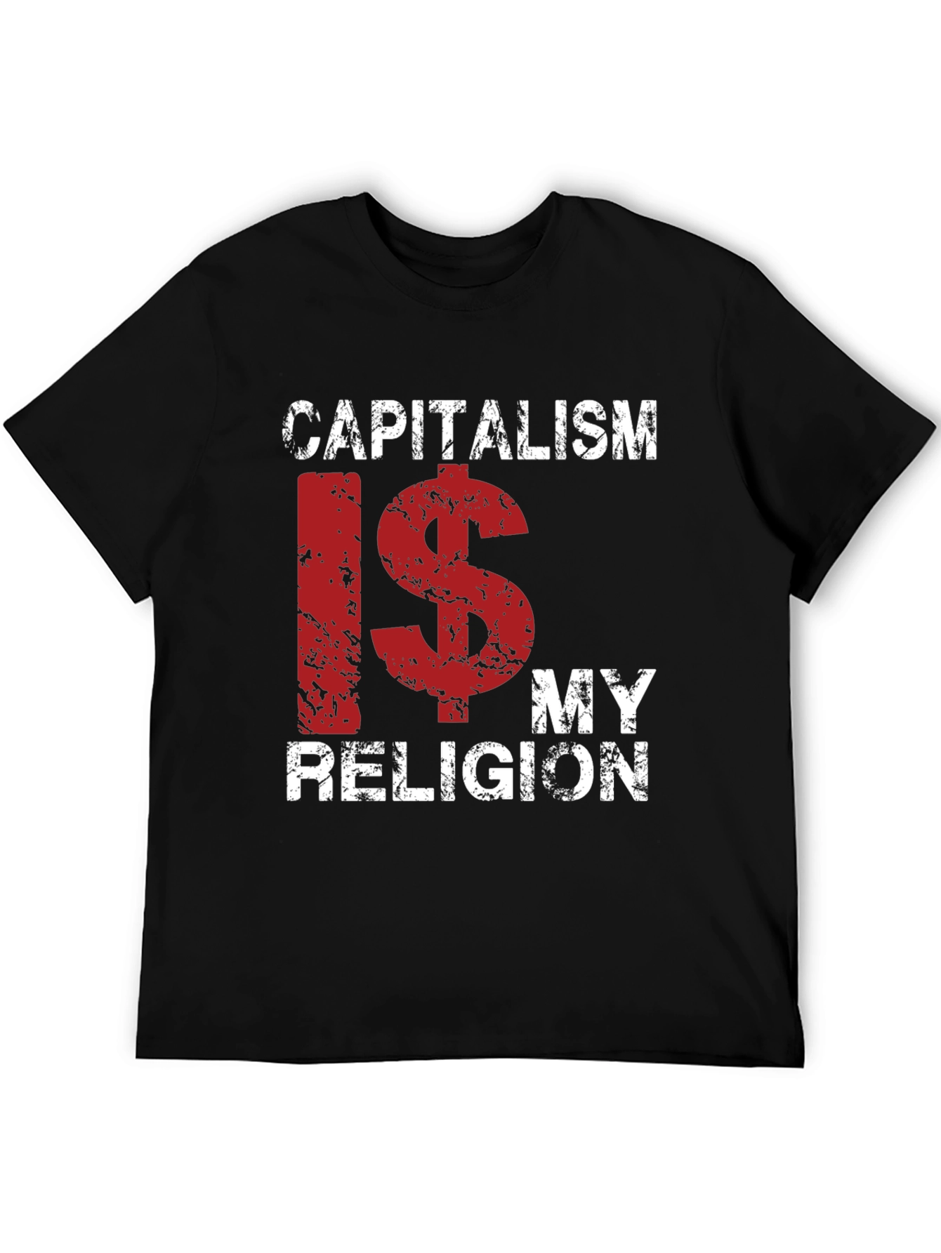 Capitalism is My Religion Graphic T-Shirt
