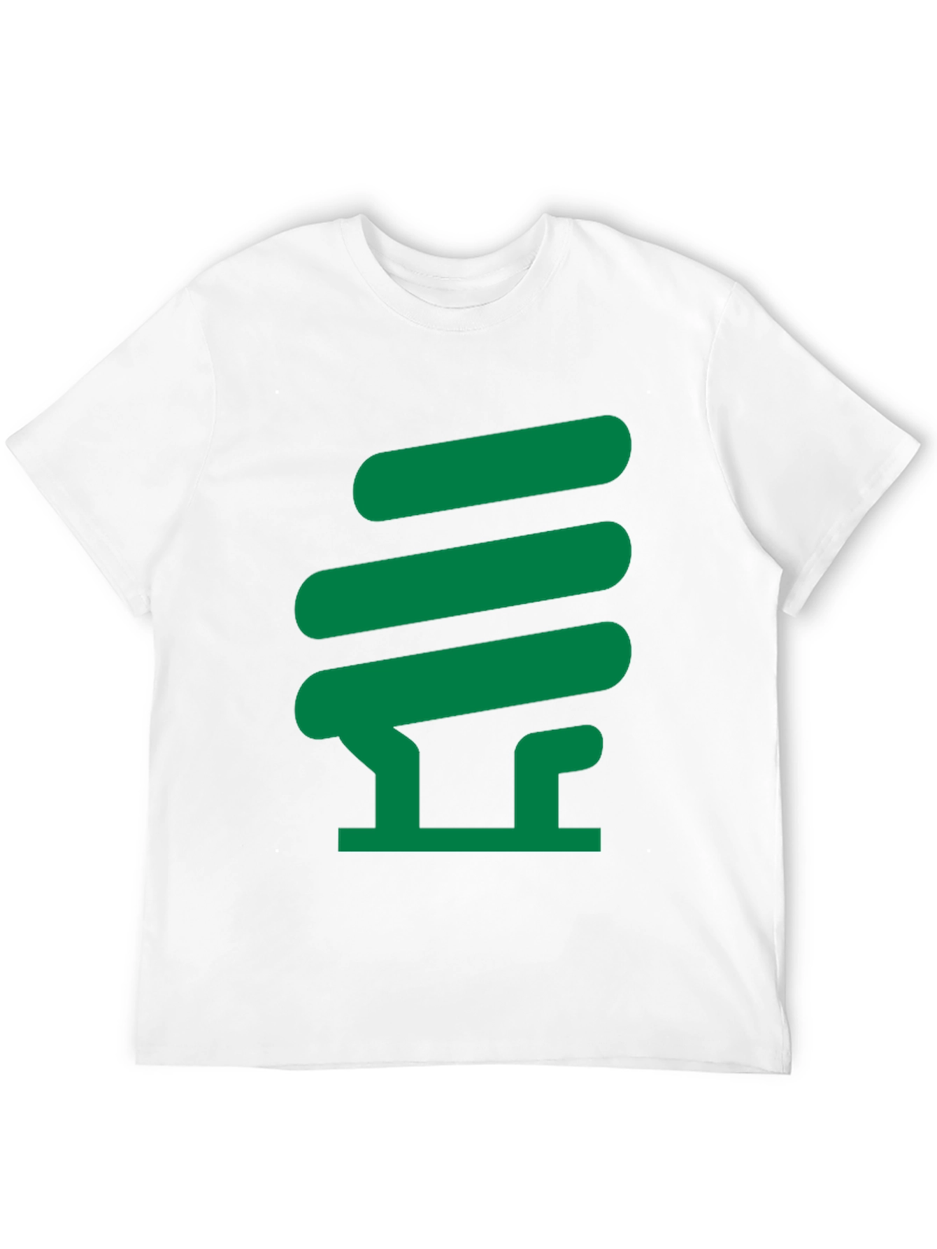 Green Light Bulb Graphic Tee