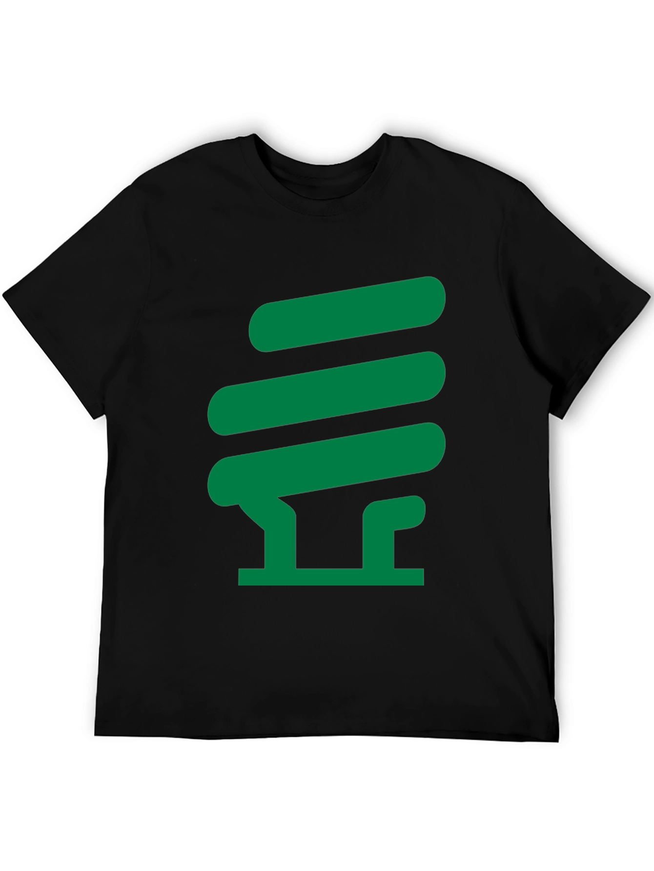 Green Light Bulb Graphic Tee