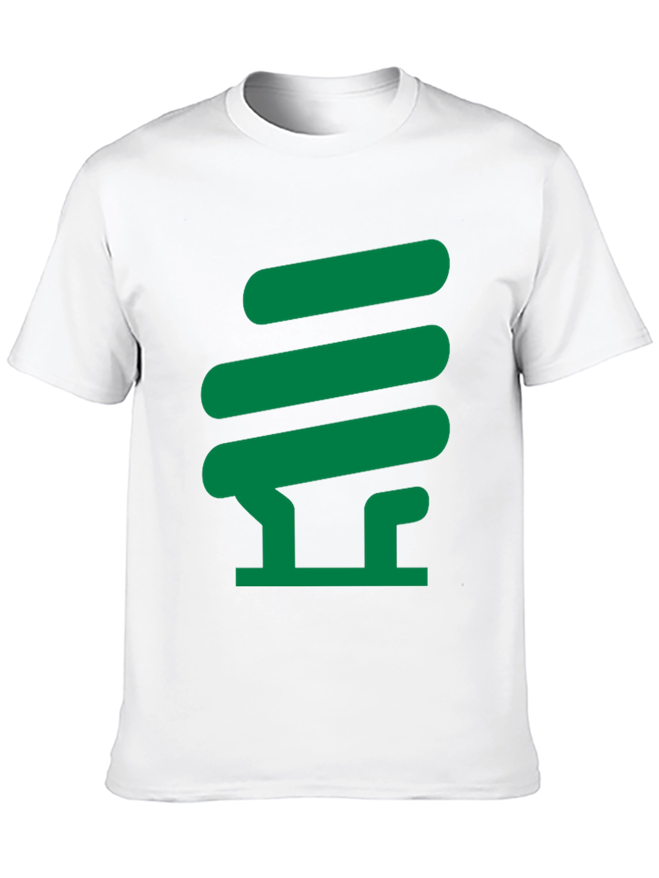 Green Light Bulb Graphic Tee