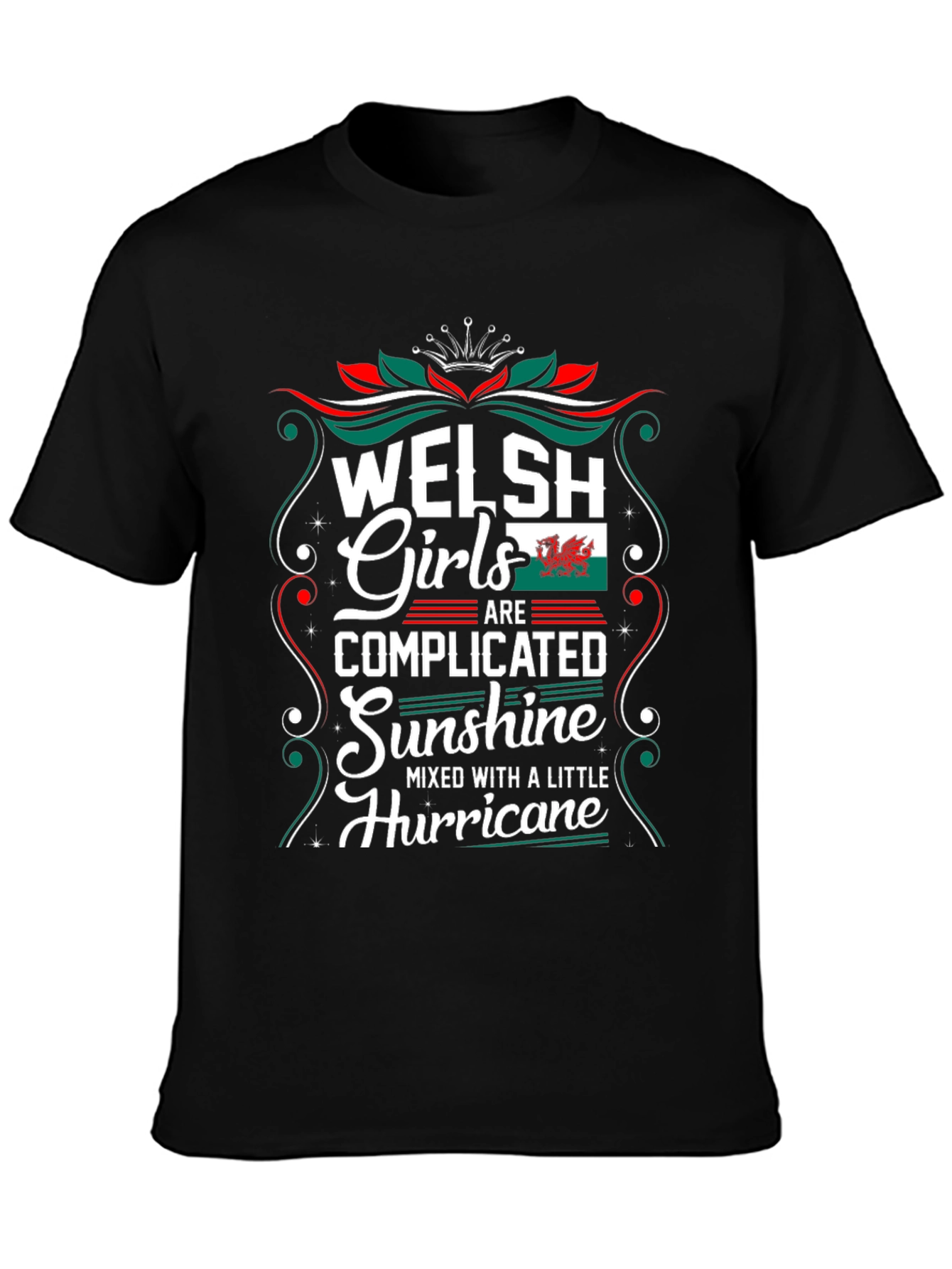 Welsh Girls Complicated T-Shirt