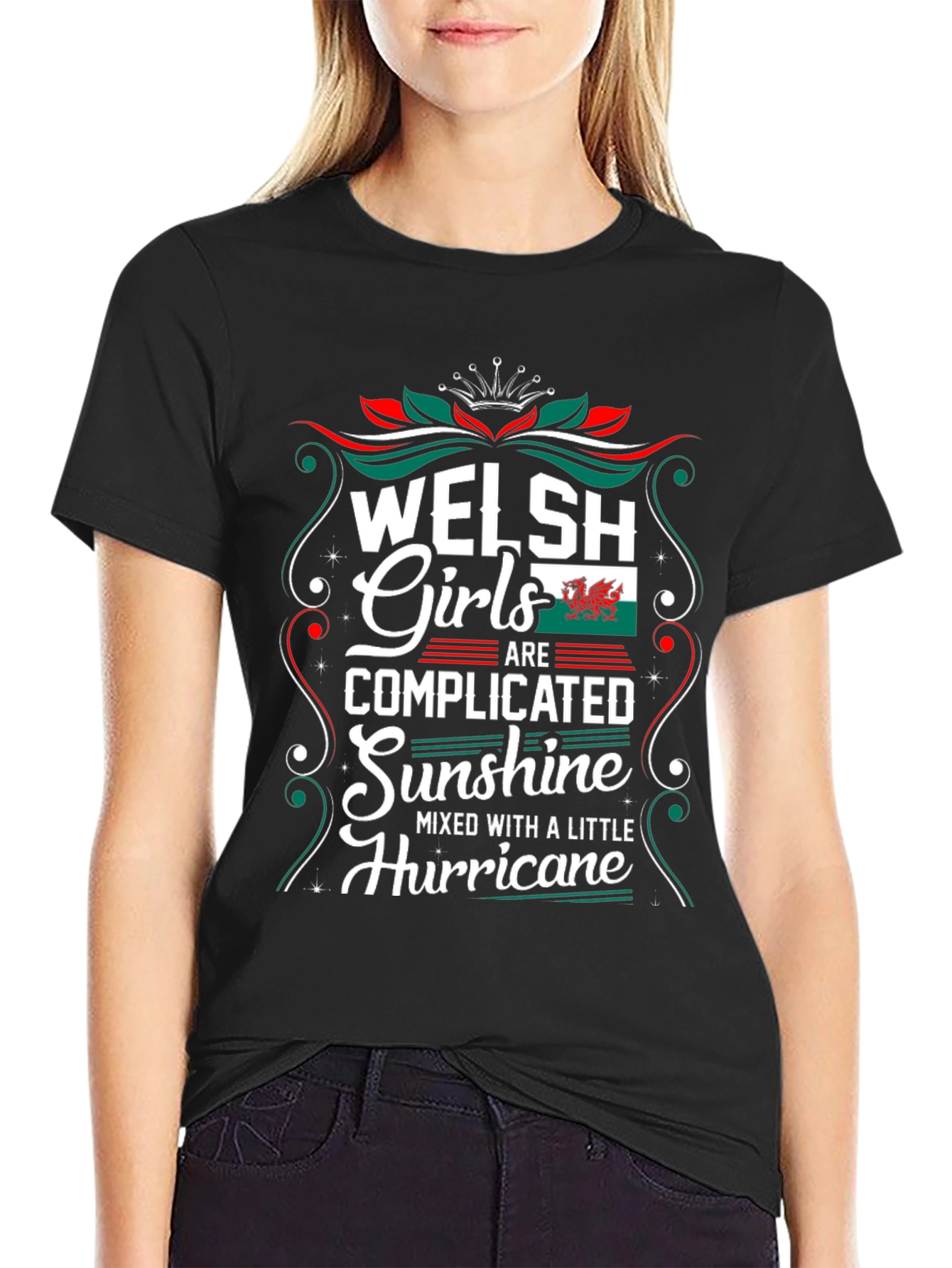 Welsh Girls Complicated T-Shirt