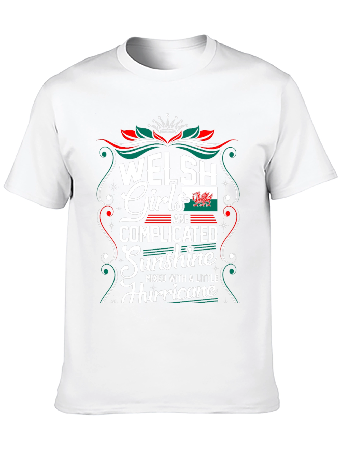 Welsh Girls Complicated T-Shirt
