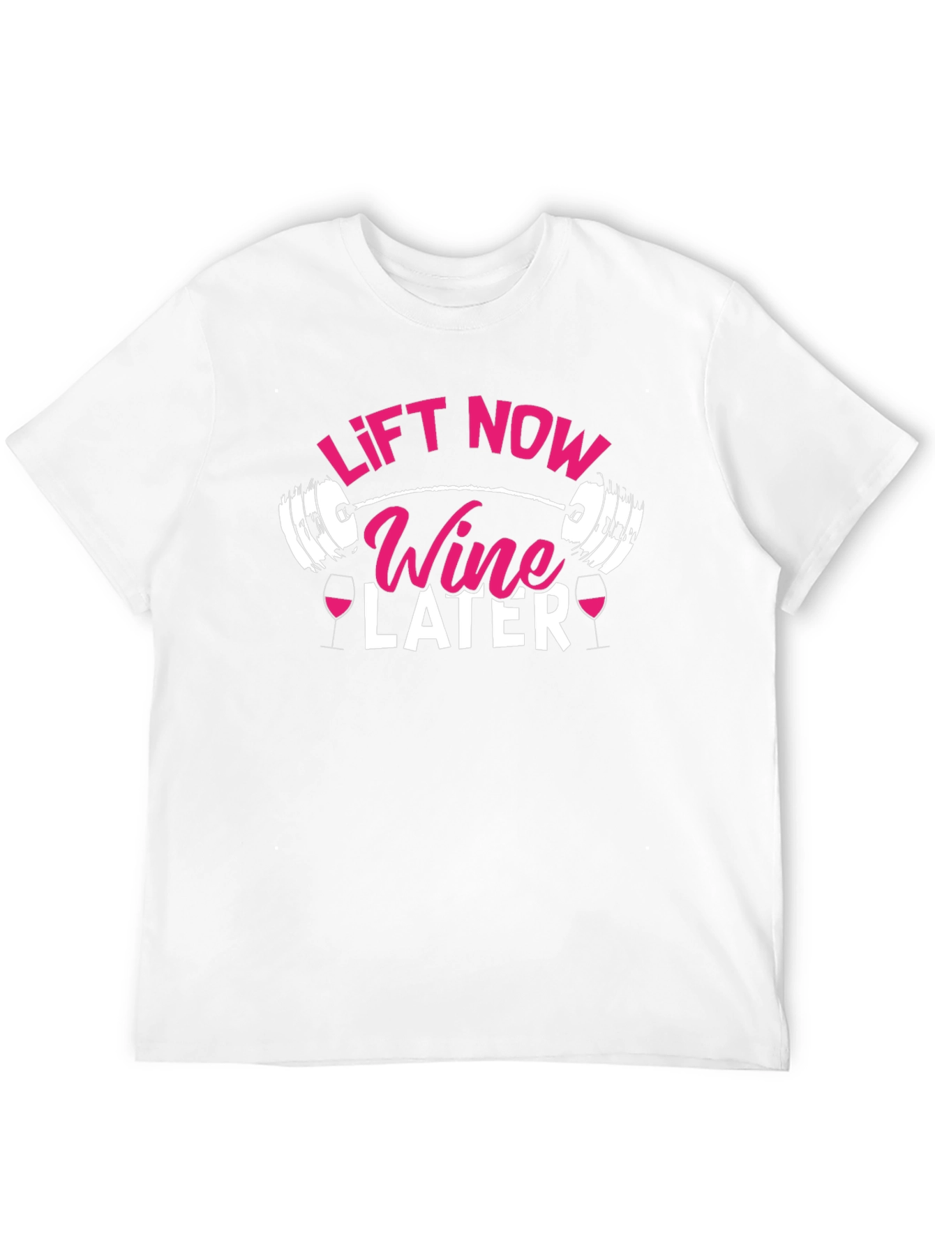 Lift Now Wine Later Graphic Tee