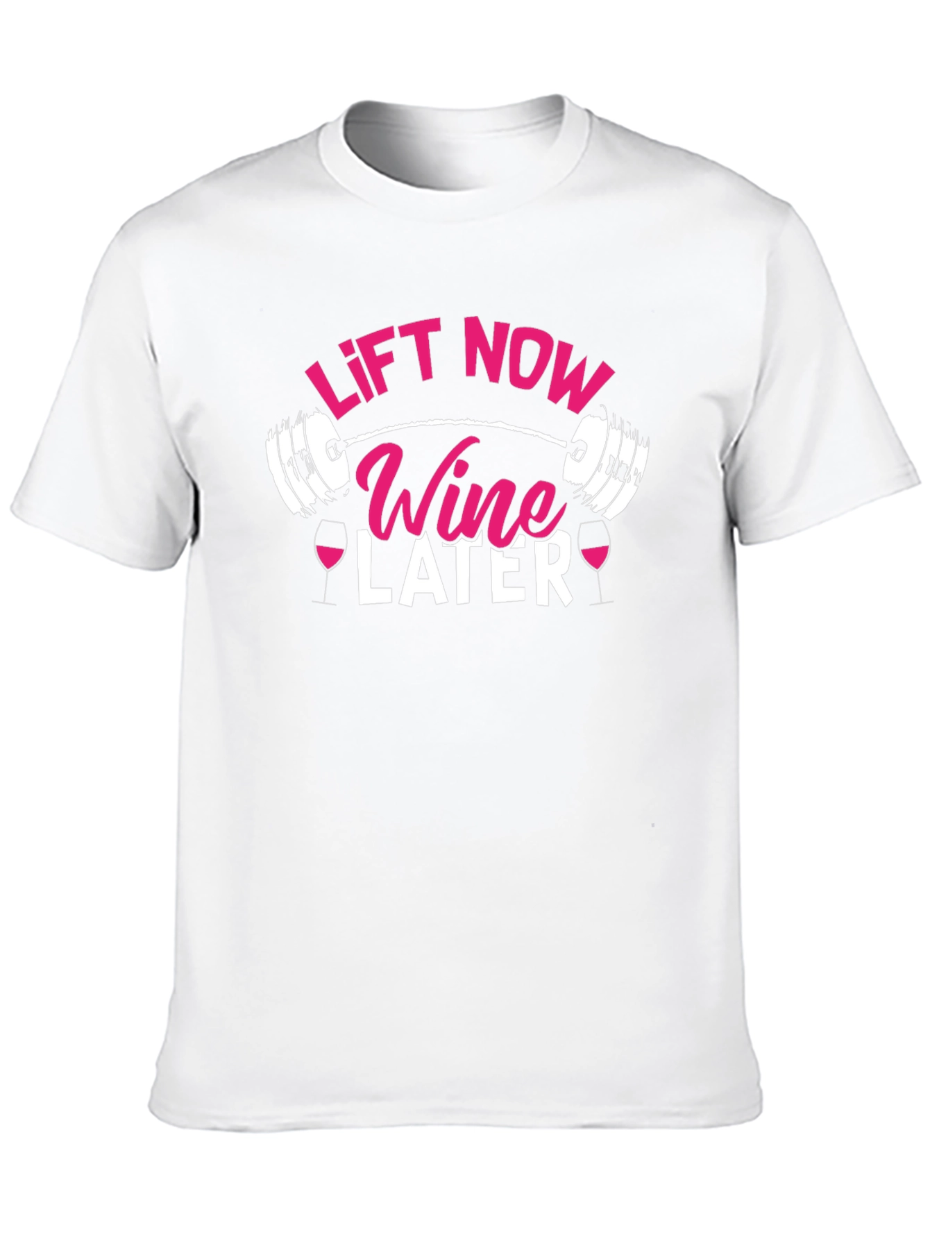 Lift Now Wine Later Graphic Tee