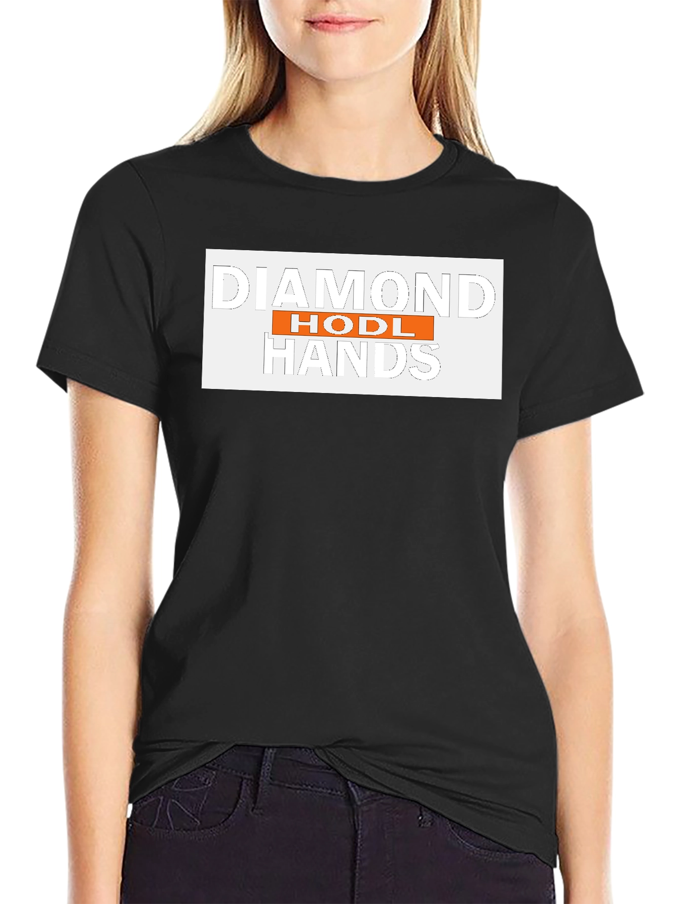 Diamond Hands HODL T-Shirt - Crypto Investor Tee