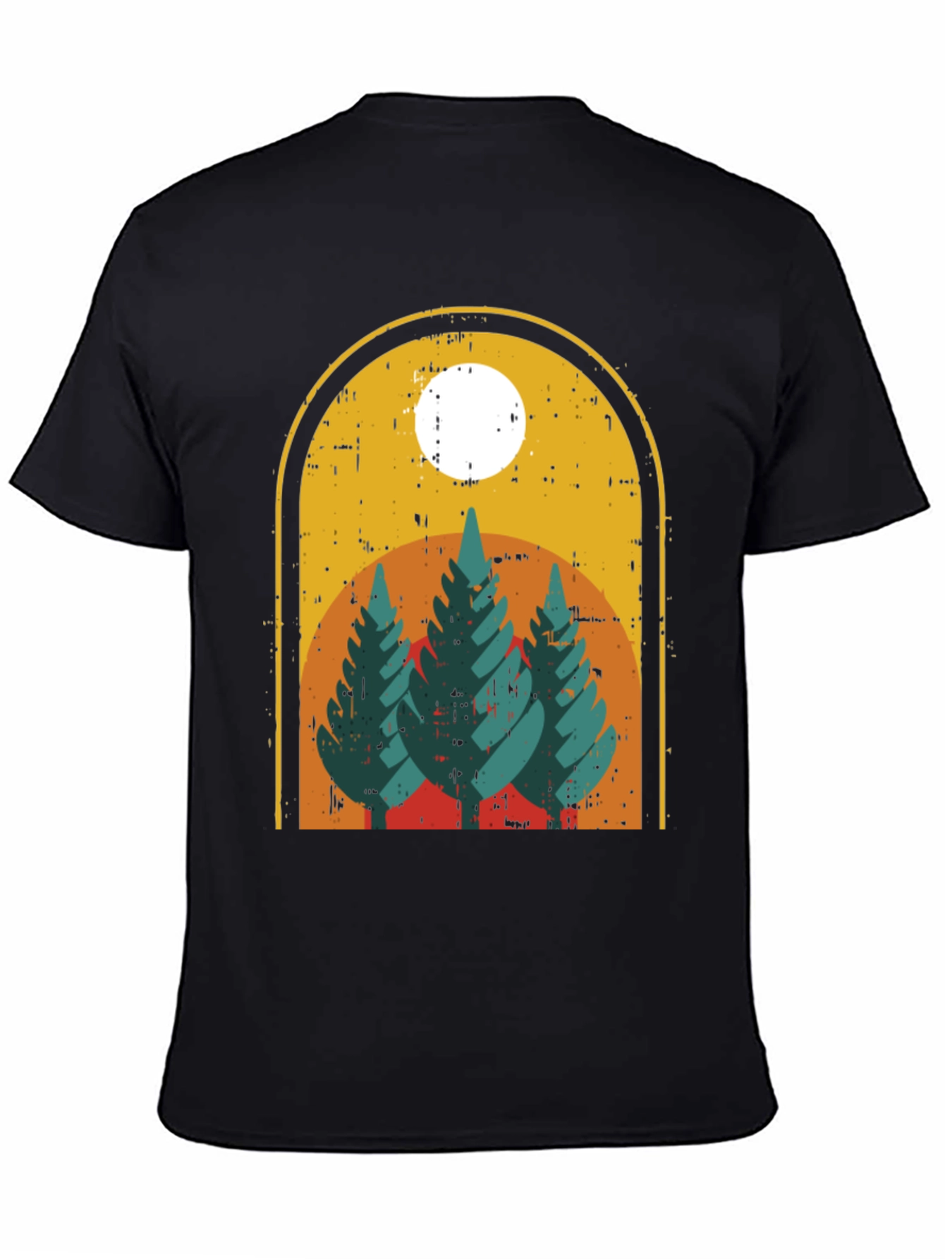 Retro Nature Scene T-Shirt