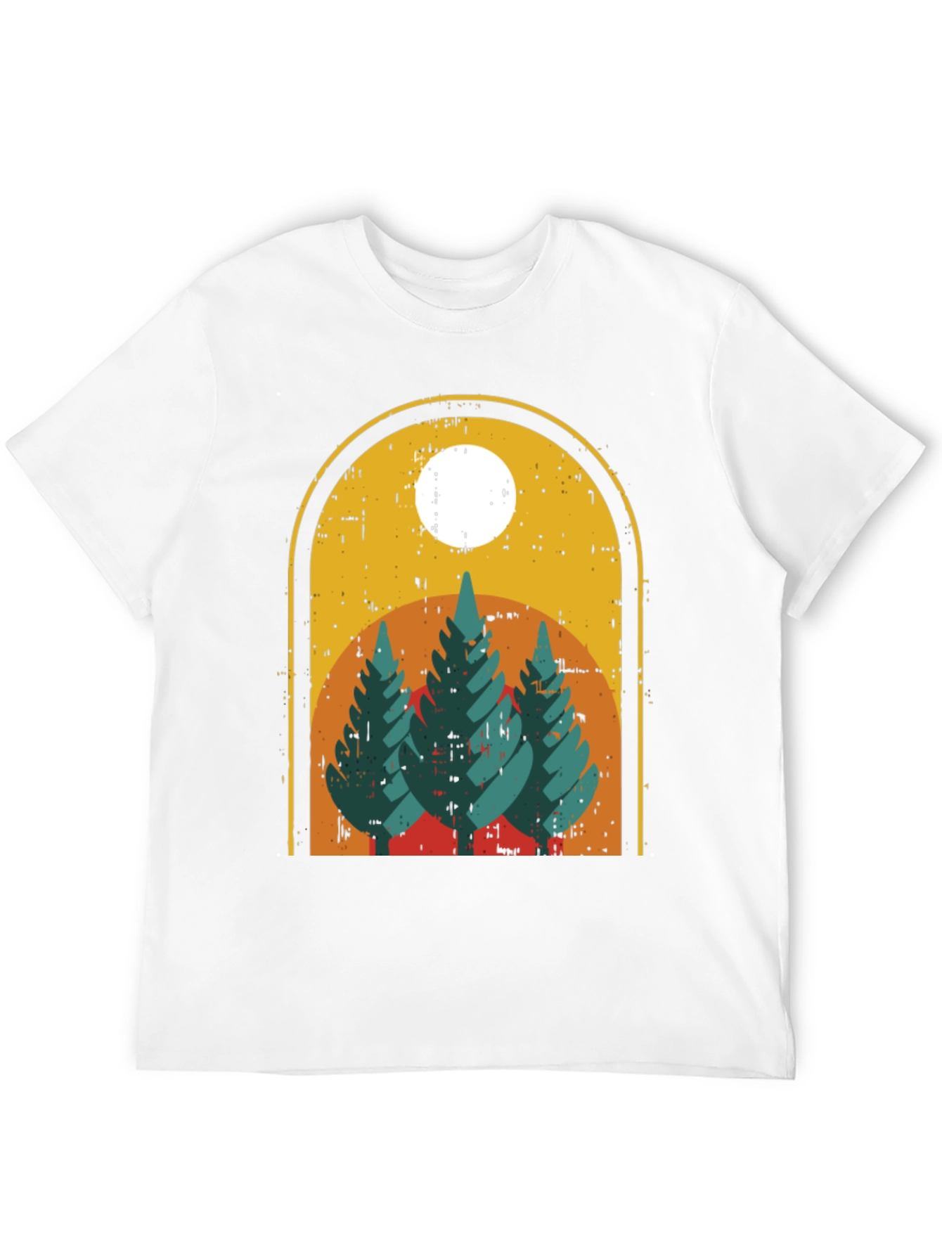 Retro Nature Scene T-Shirt
