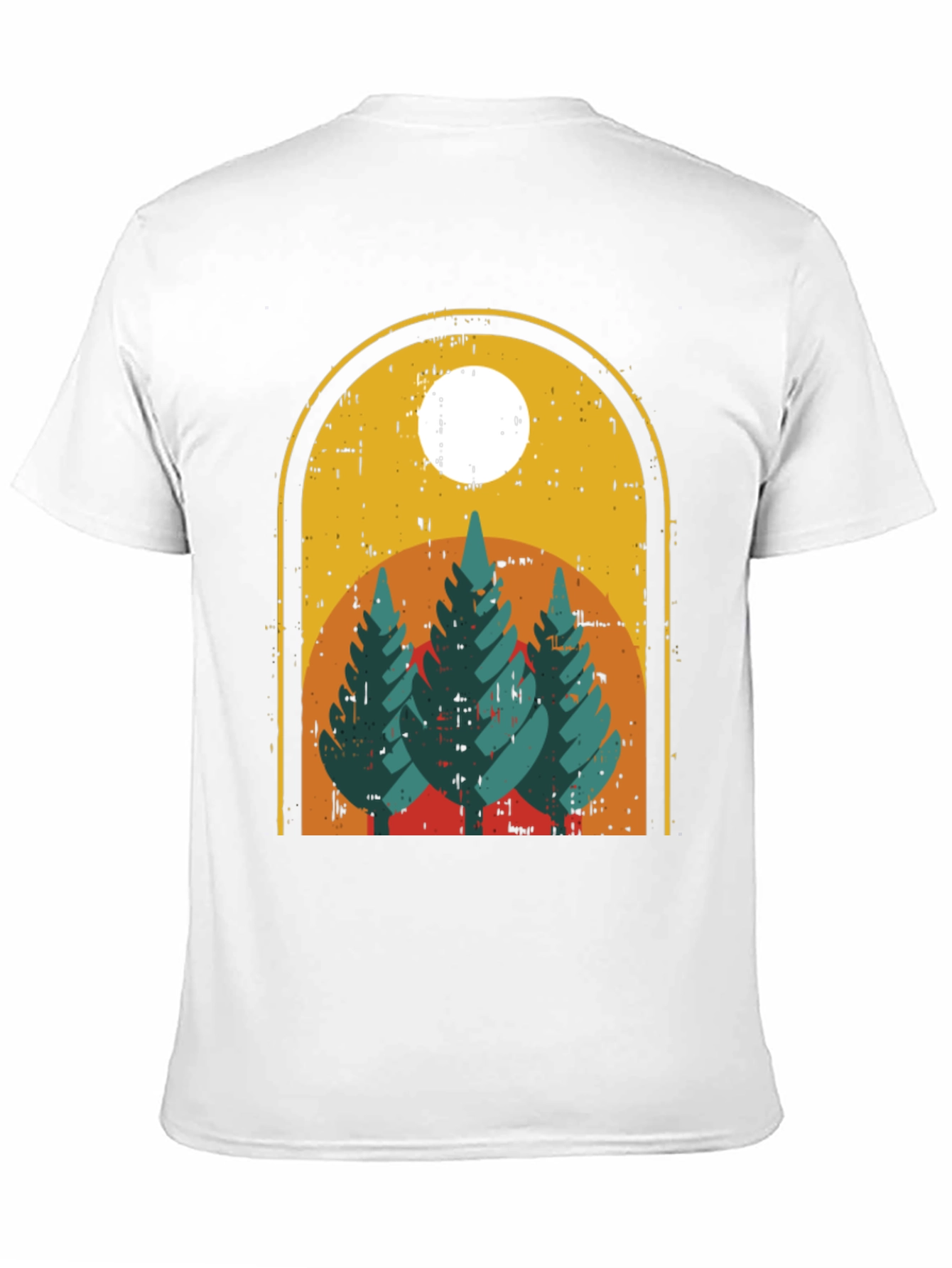 Retro Nature Scene T-Shirt
