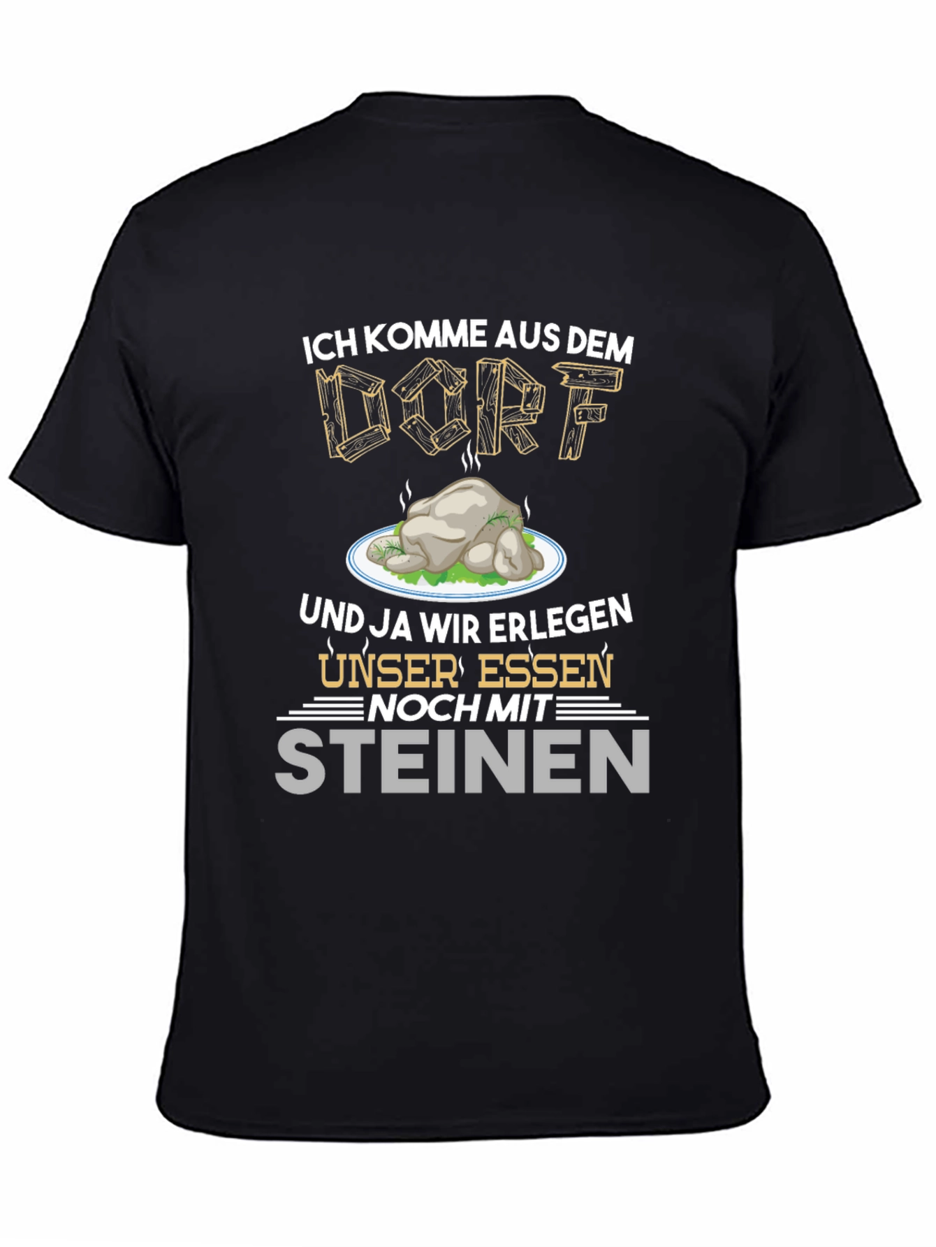 Ich Komme Aus Dem Dorf T-Shirt
