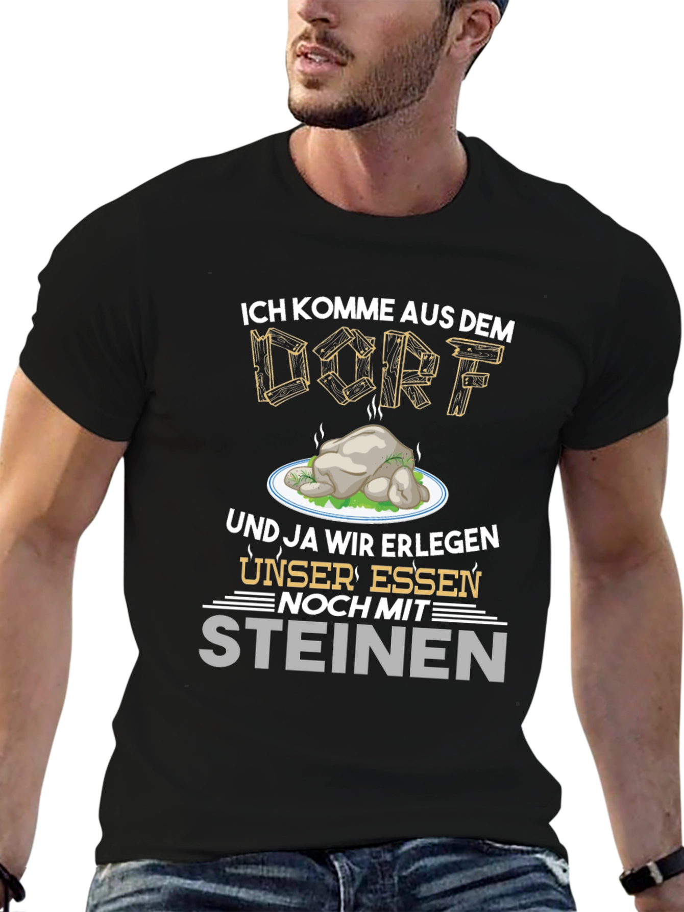 Ich Komme Aus Dem Dorf T-Shirt