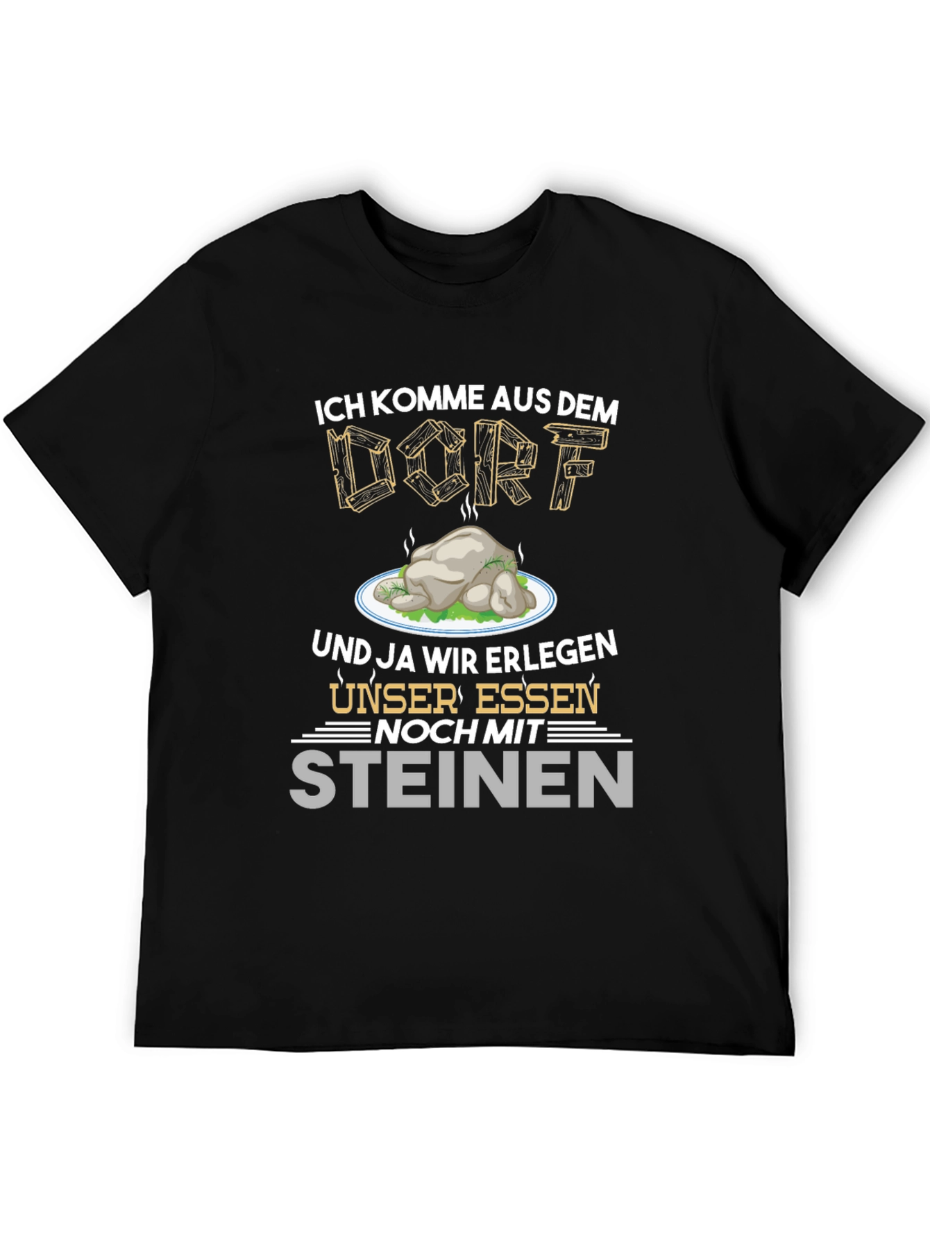 Ich Komme Aus Dem Dorf T-Shirt