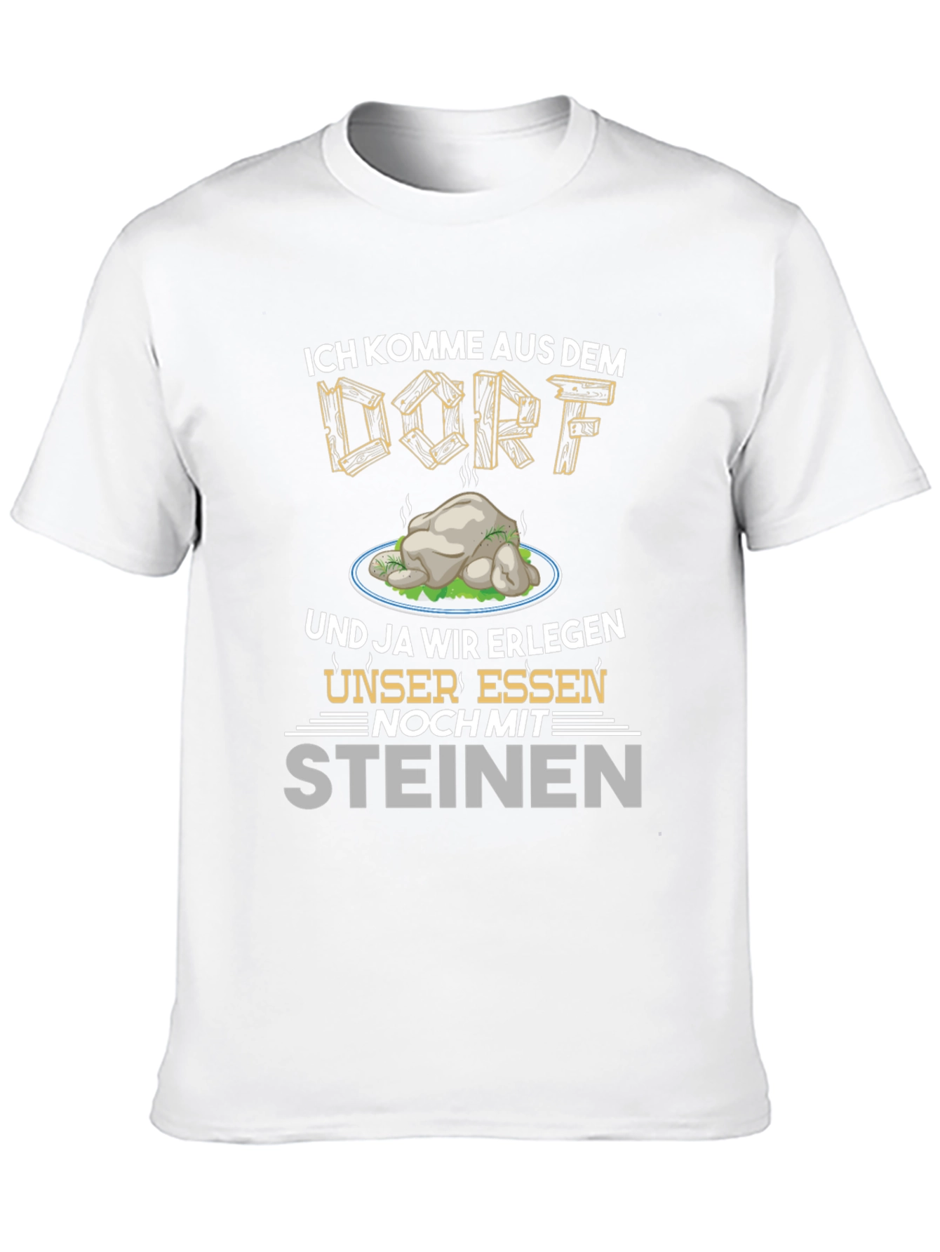 Ich Komme Aus Dem Dorf T-Shirt