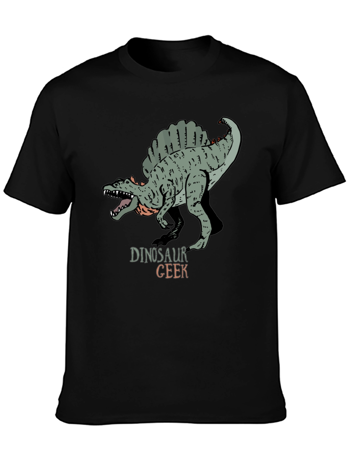 Dinosaur Geek Graphic T-Shirt