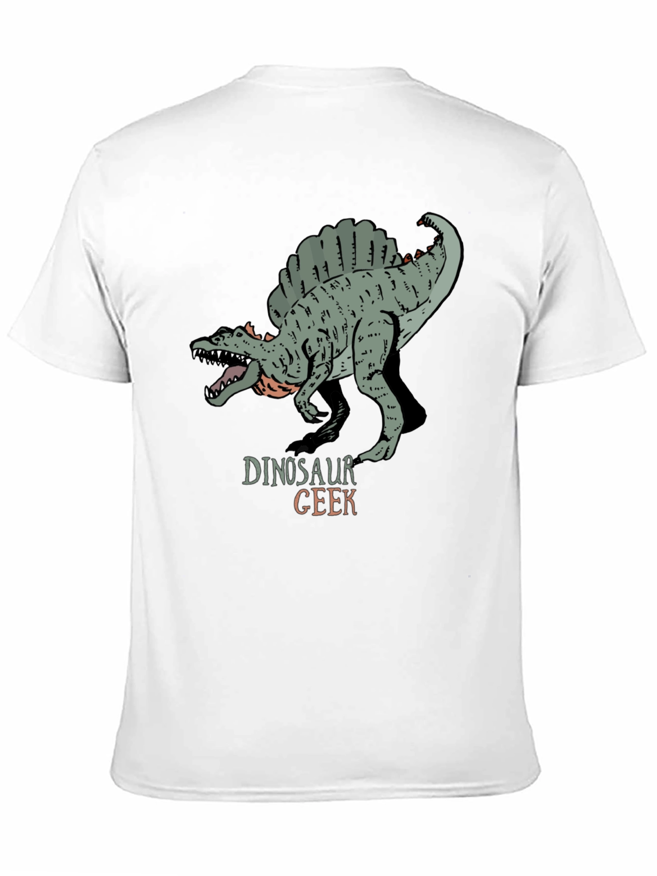 Dinosaur Geek Graphic T-Shirt