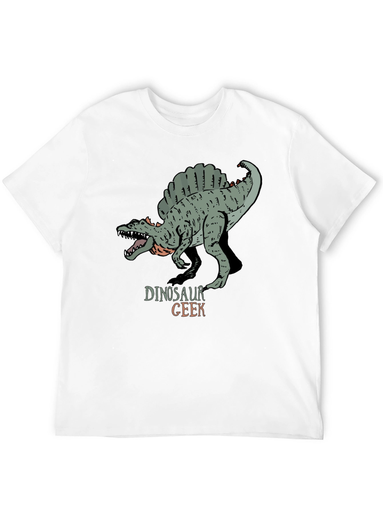 Dinosaur Geek Graphic T-Shirt