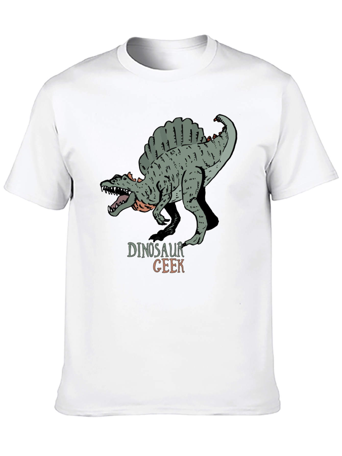 Dinosaur Geek Graphic T-Shirt