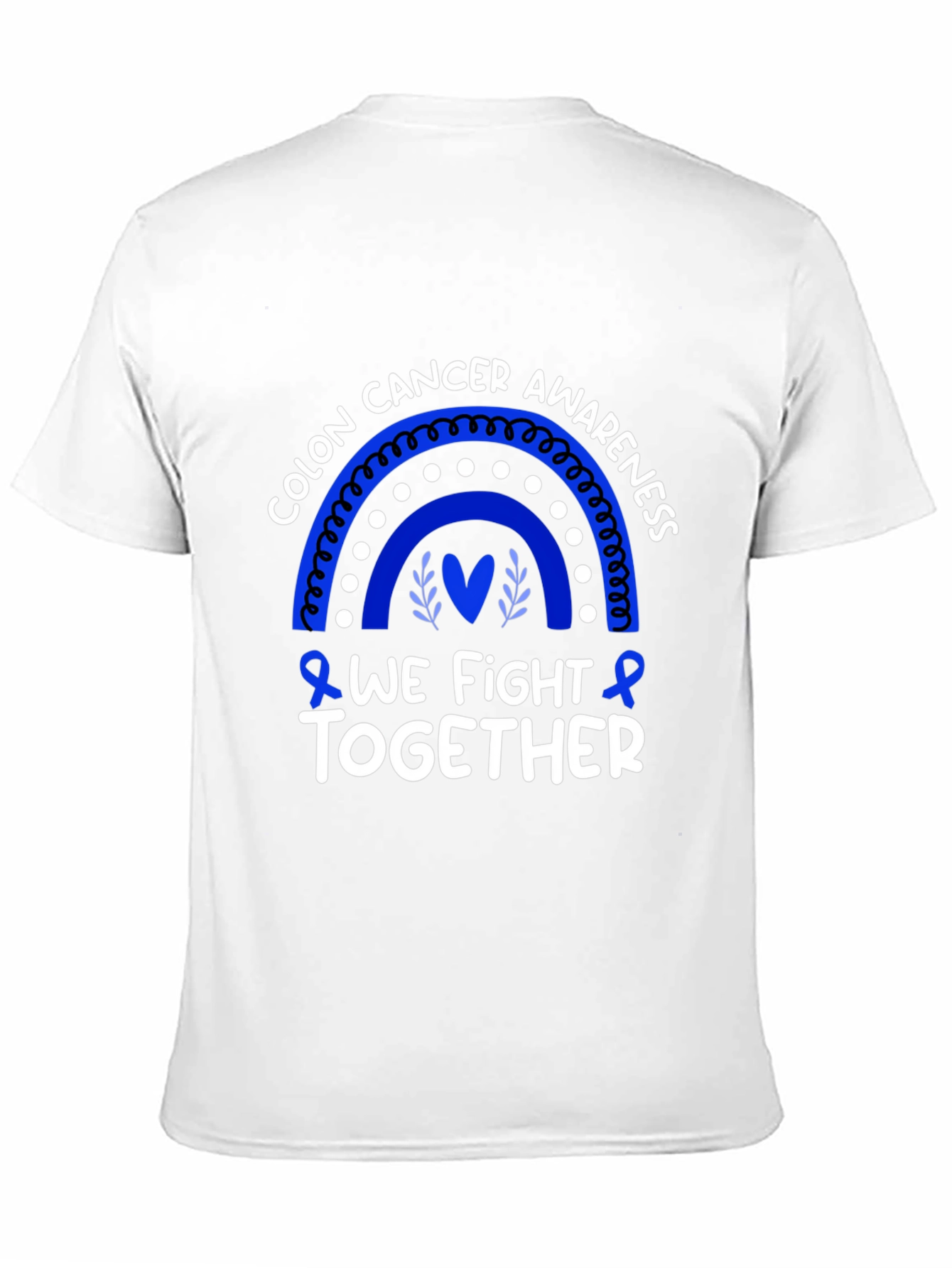 Colon Cancer Awareness T-Shirt - We Fight Together