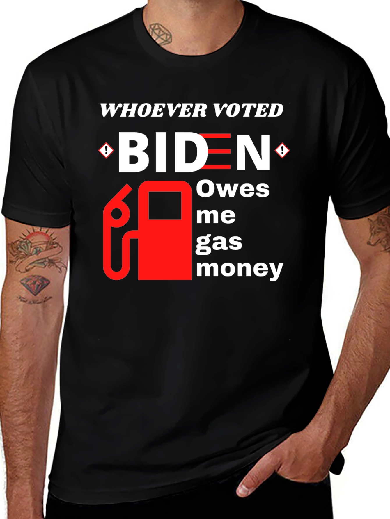 Biden Gas Money T-Shirt Funny Political Tee