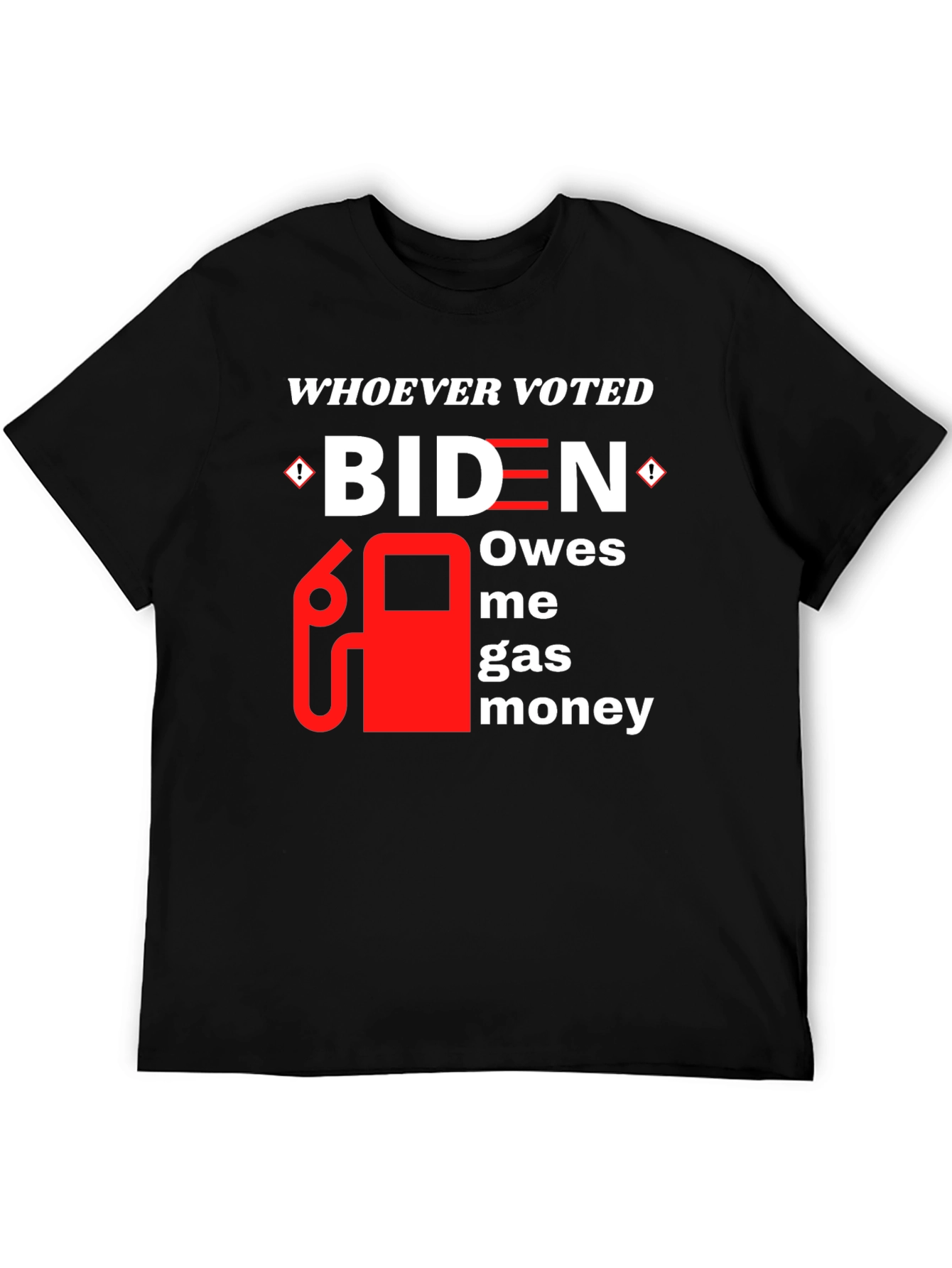 Biden Gas Money T-Shirt Funny Political Tee
