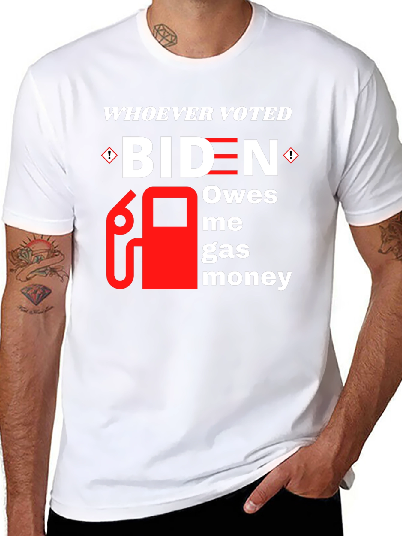 Biden Gas Money T-Shirt Funny Political Tee