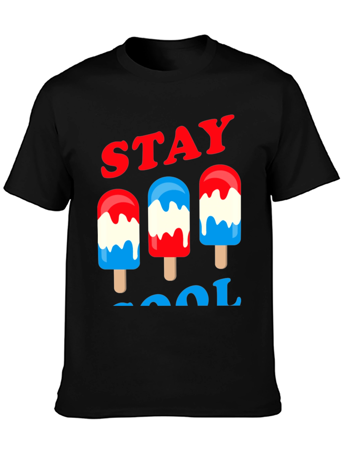 Stay Cool Patriotic Popsicle T-Shirt