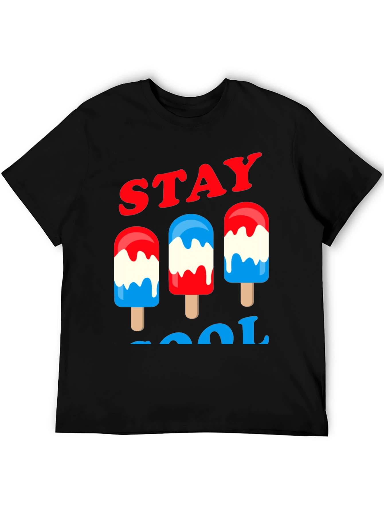 Stay Cool Patriotic Popsicle T-Shirt