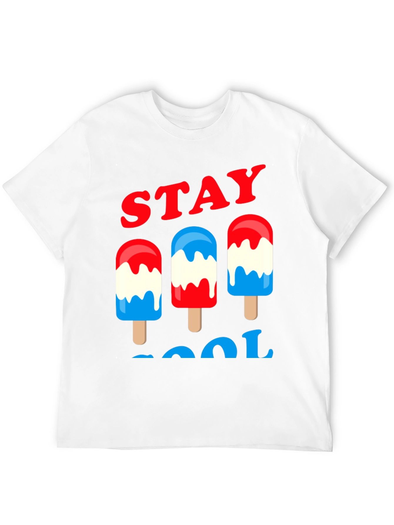 Stay Cool Patriotic Popsicle T-Shirt