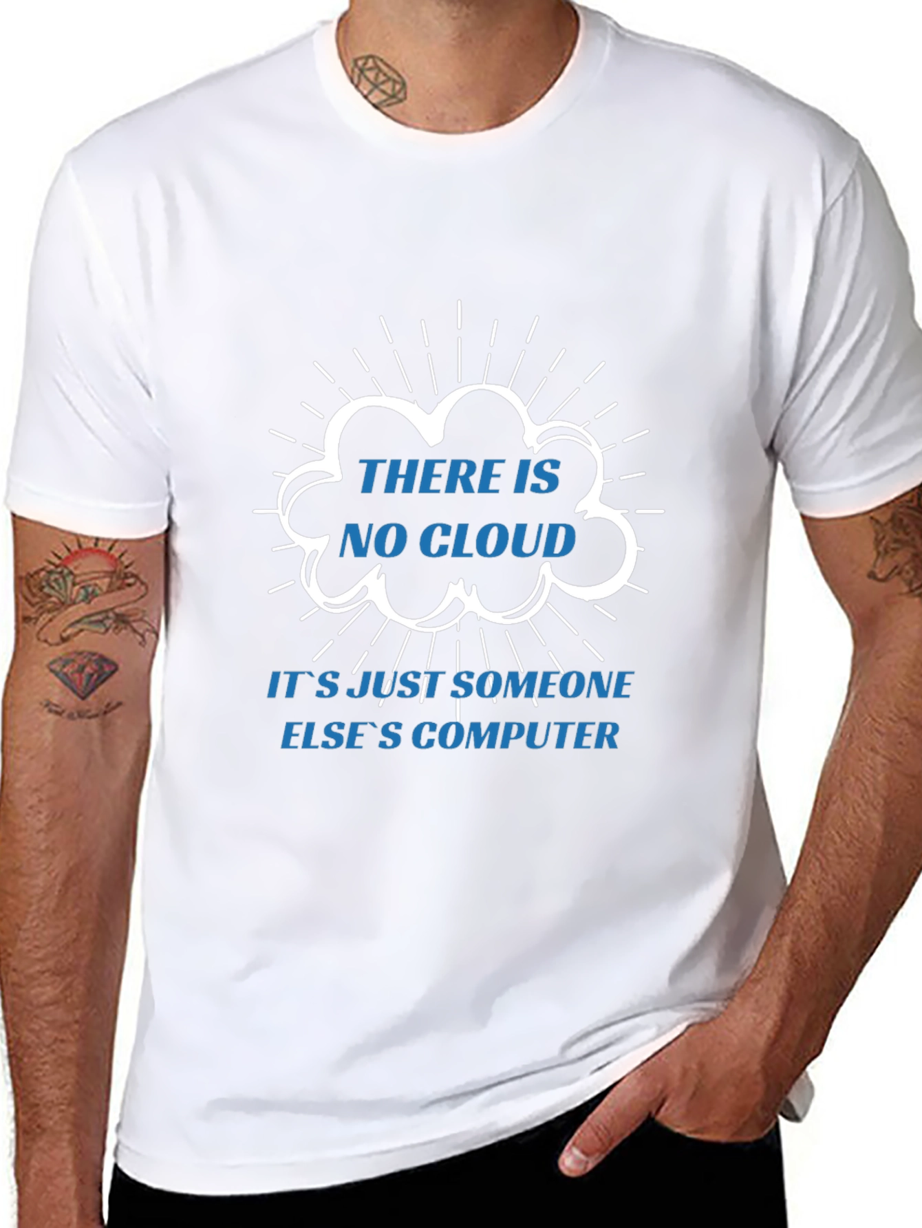 Funny Cloud Computing T-Shirt for Techies