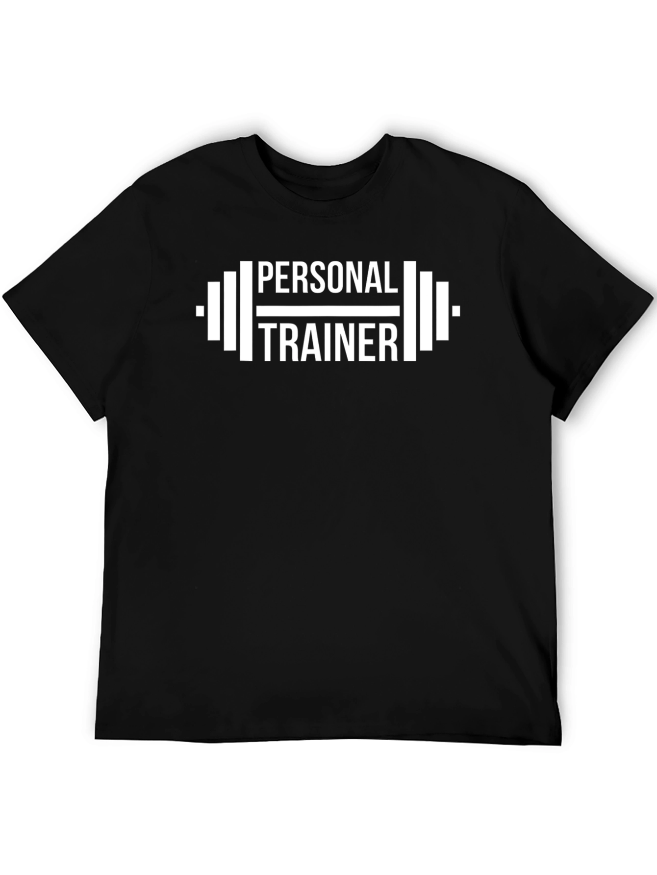 Personal Trainer Black Graphic T-Shirt