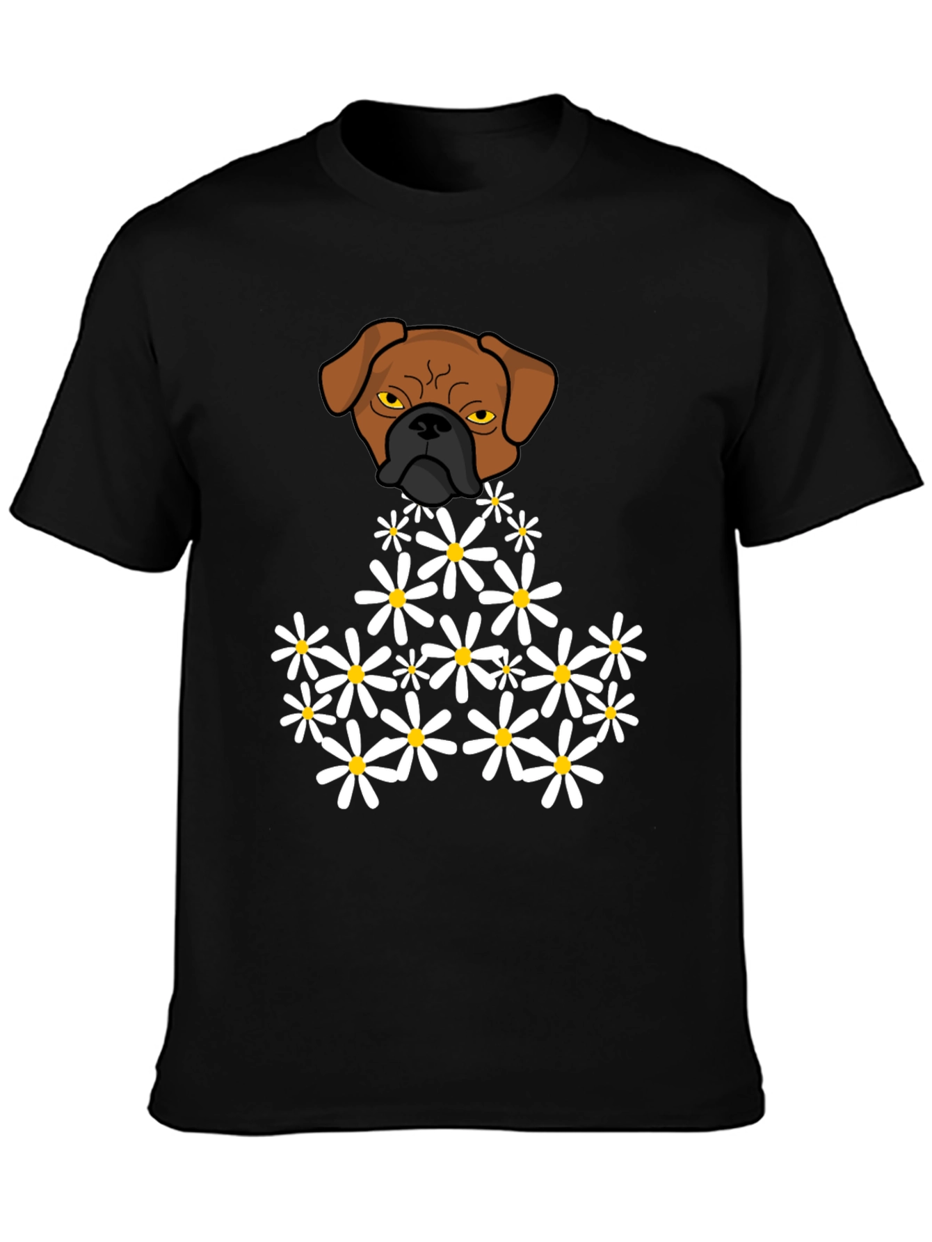 Dog & Daisies Graphic T-Shirt