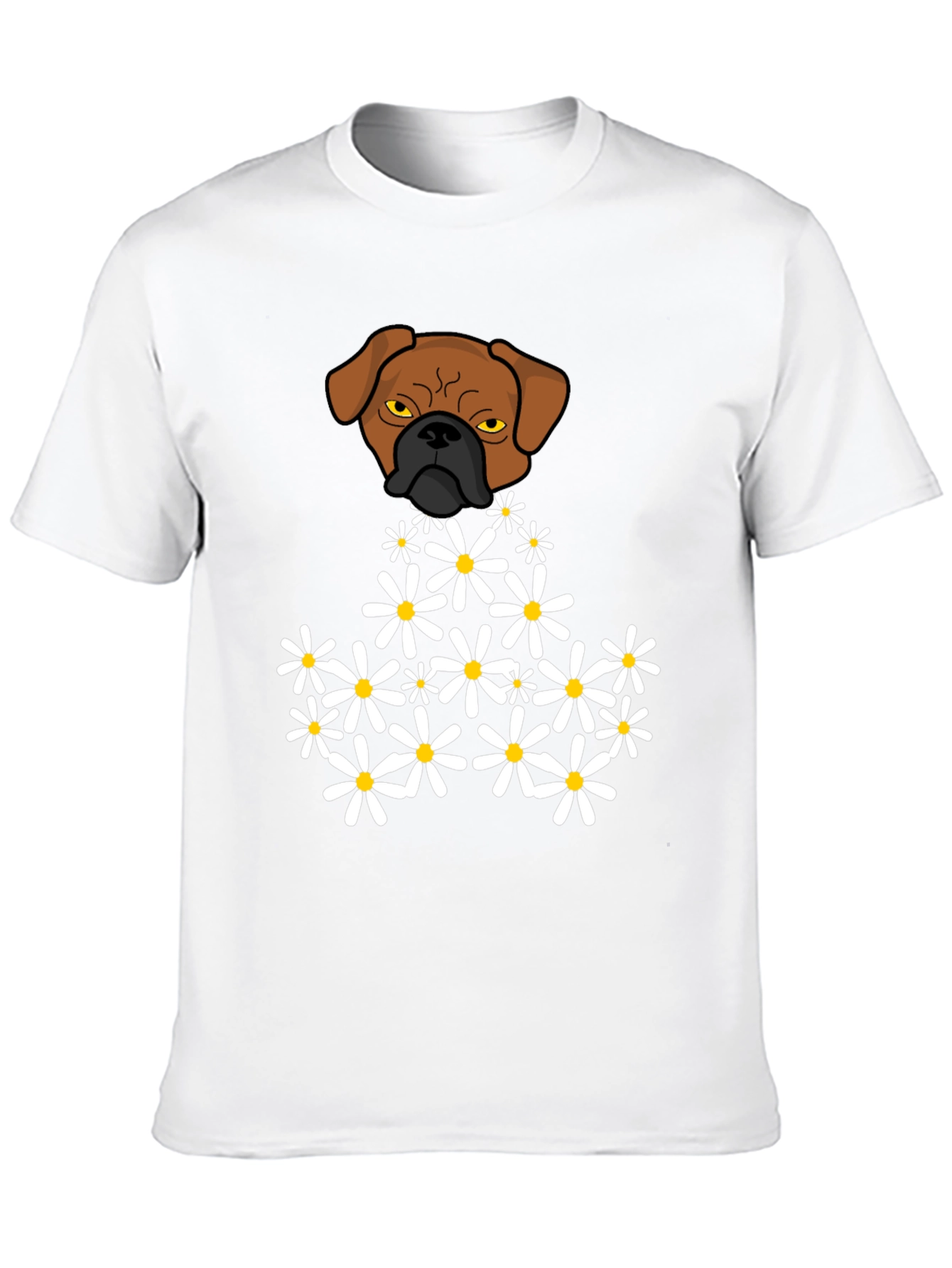 Dog & Daisies Graphic T-Shirt