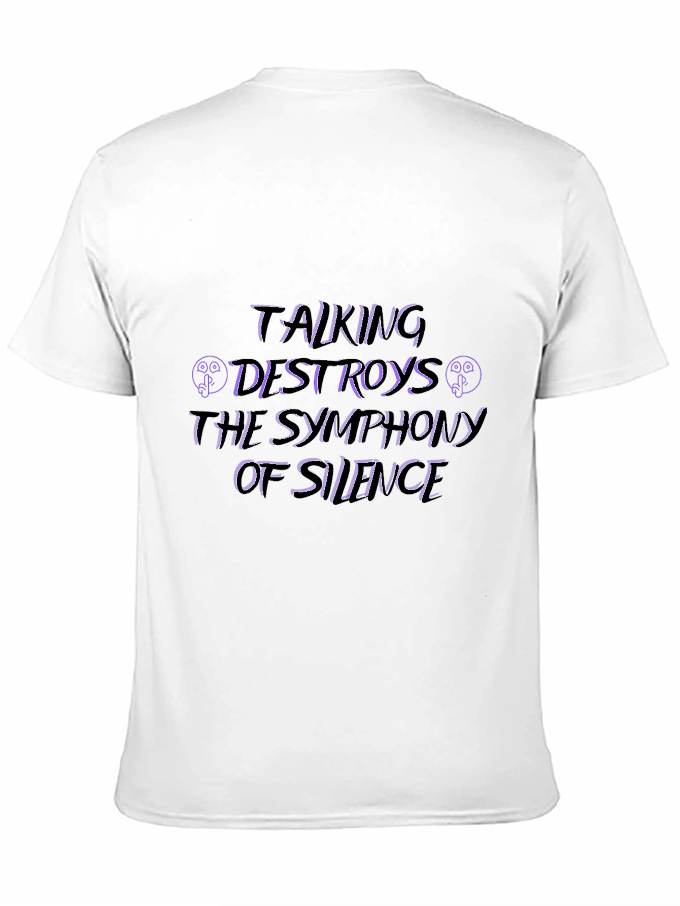 Talking Destroys the Symphony of Silence T-Shirt