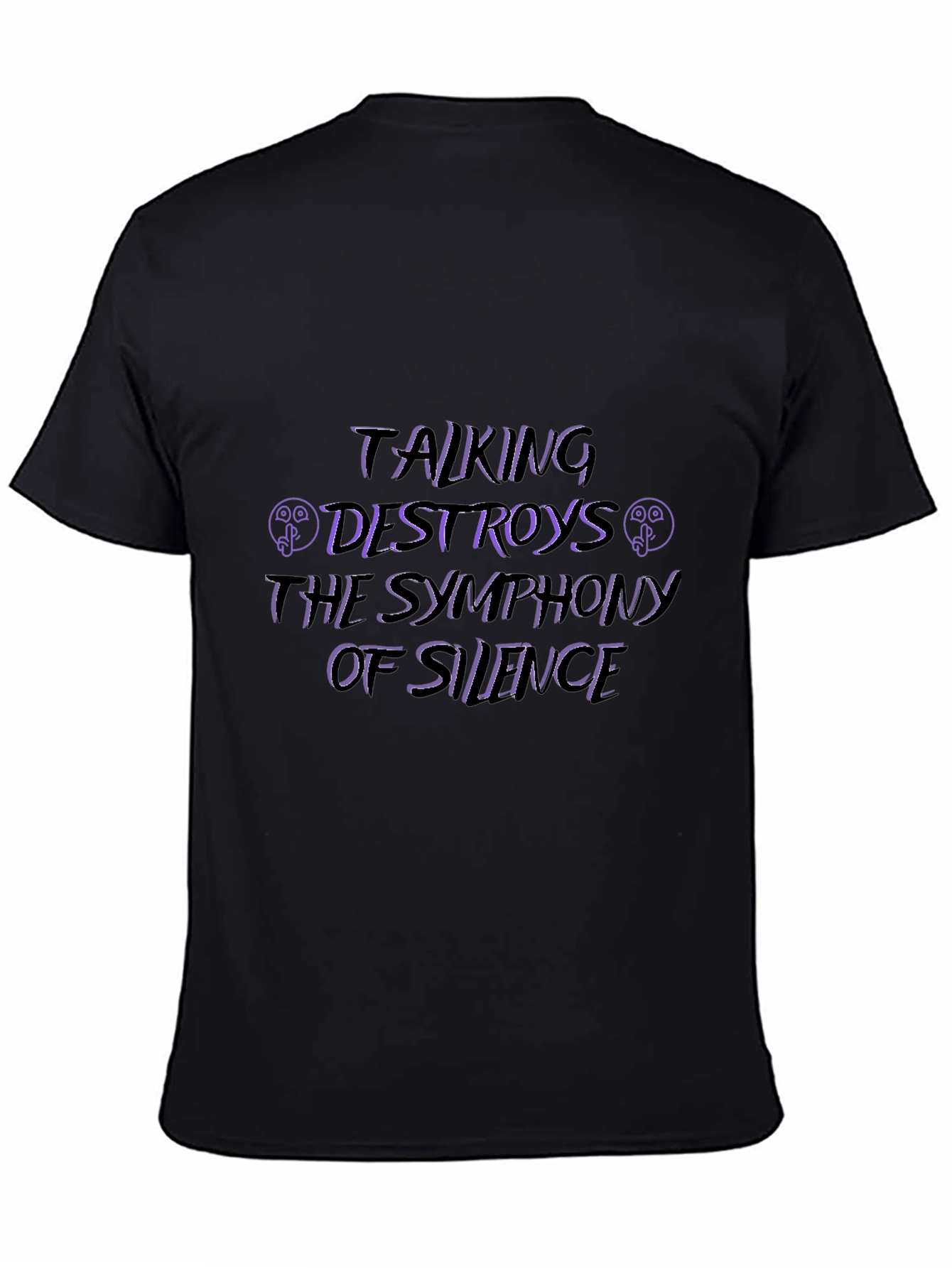 Talking Destroys the Symphony of Silence T-Shirt