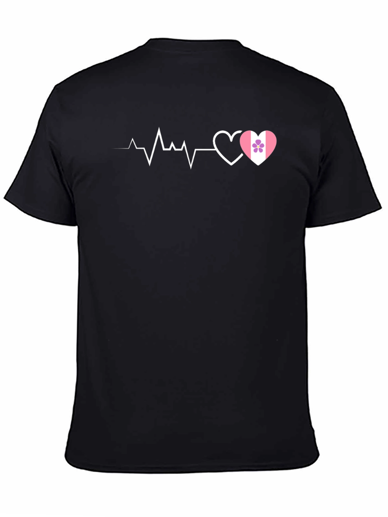 Heartbeat Love Design T-Shirt