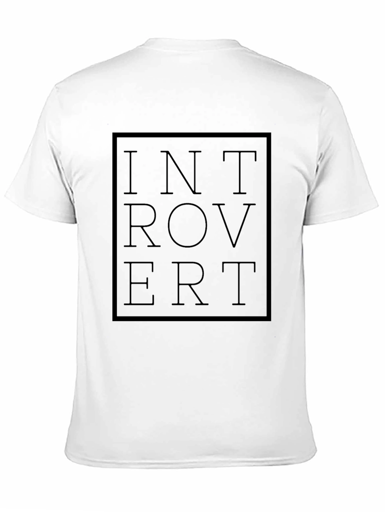 Introvert Graphic Tee - Soft Cotton Comfort