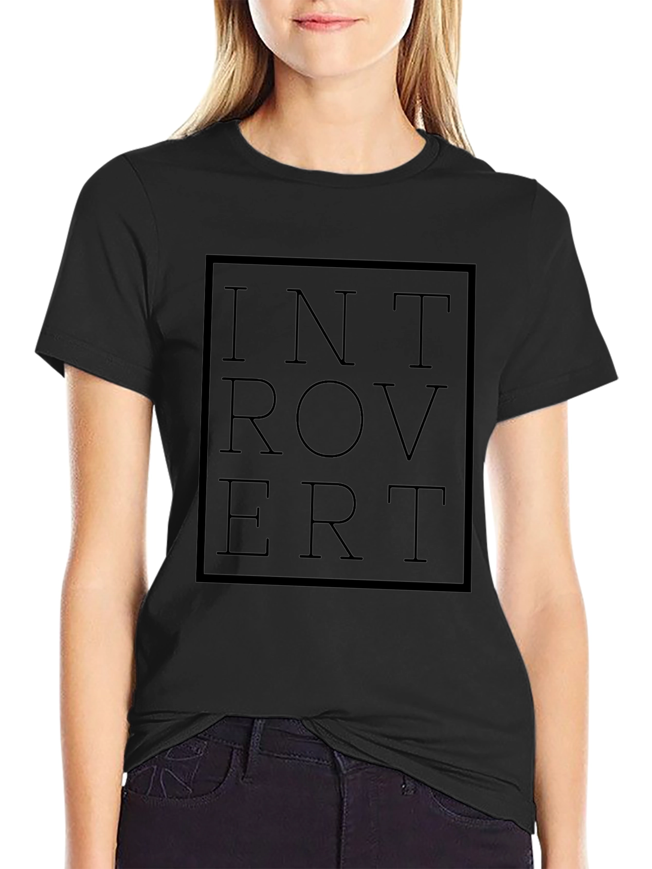 Introvert Graphic Tee - Soft Cotton Comfort