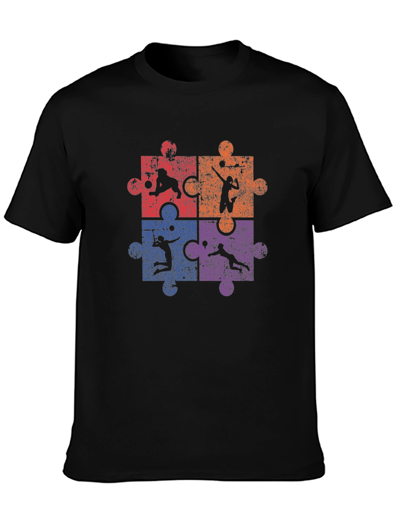 Volleyball Puzzle T-Shirt