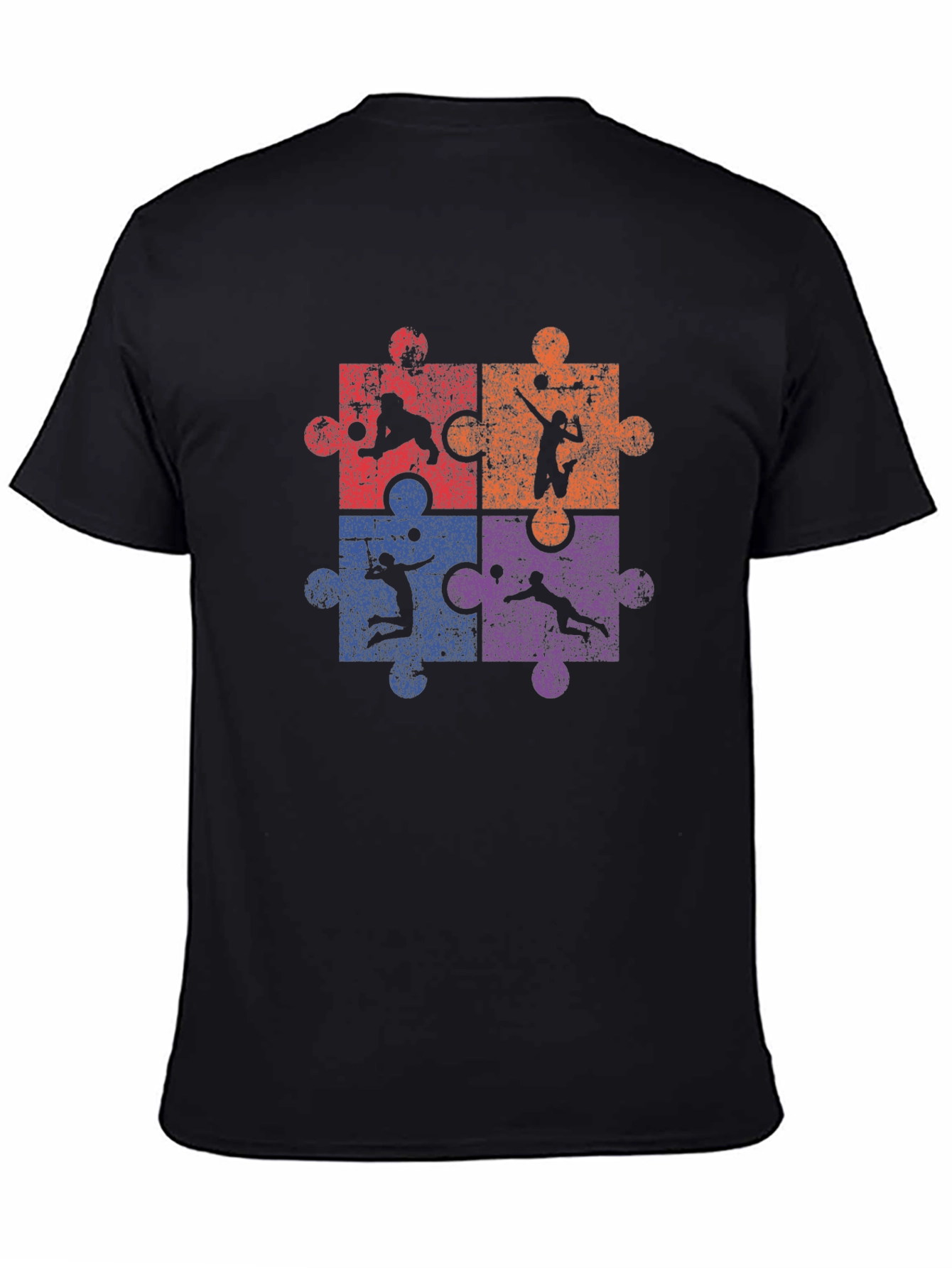 Volleyball Puzzle T-Shirt