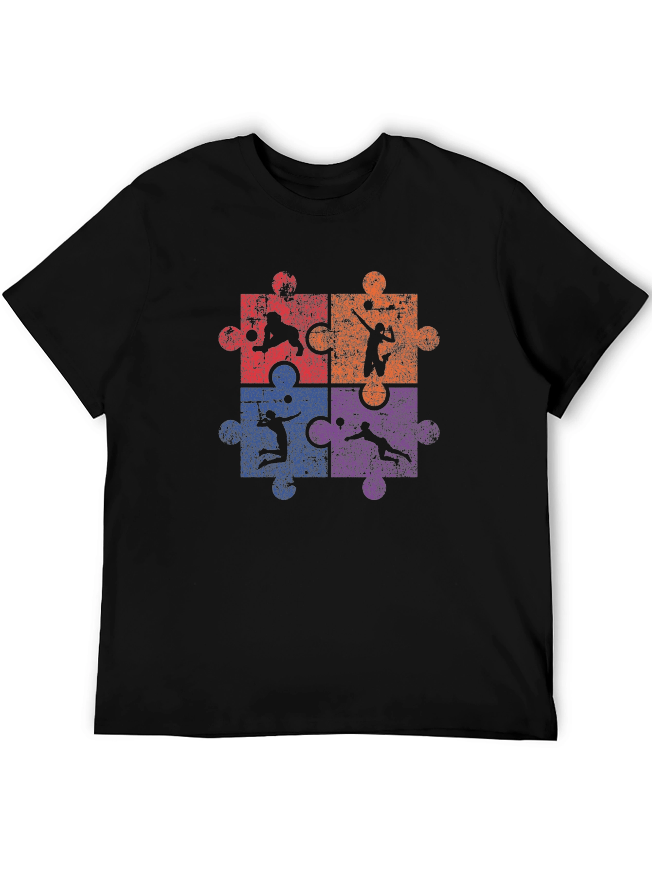 Volleyball Puzzle T-Shirt
